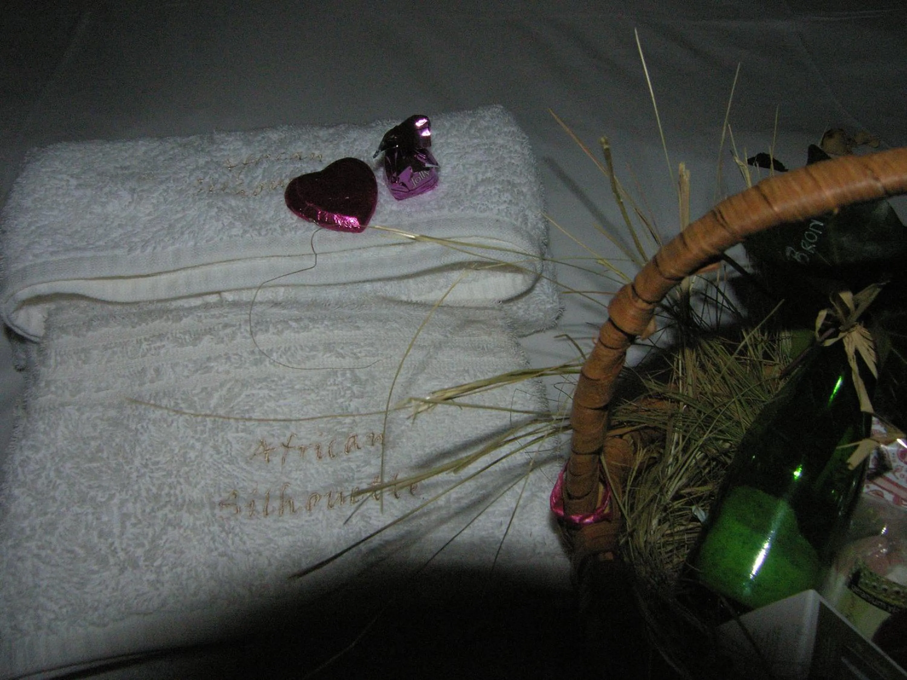 Decorative detail in African Silhouette Guesthouse