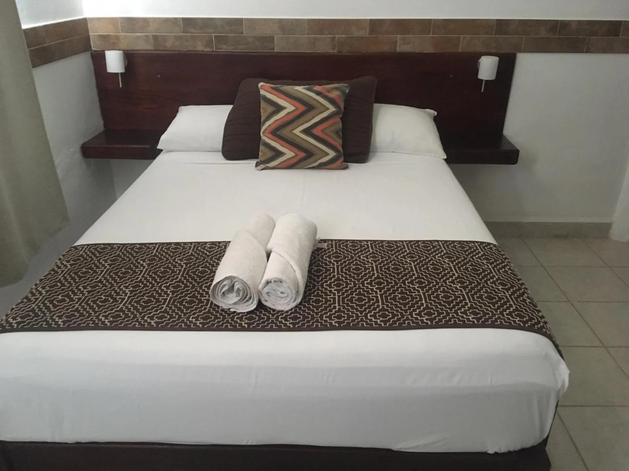 Bed in Hotel Tuparenda