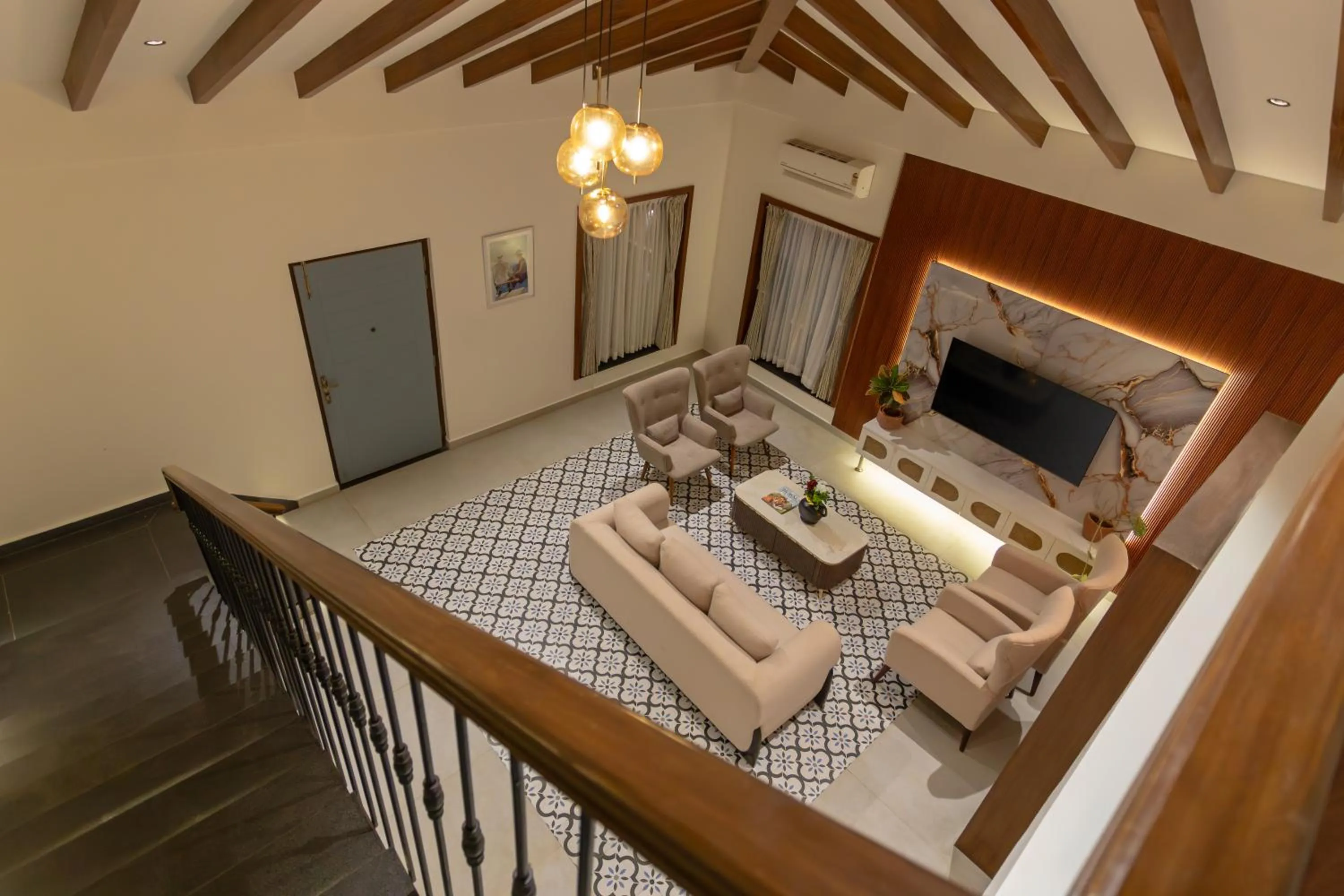 Lobby or reception in Lamrin Morjim Goa