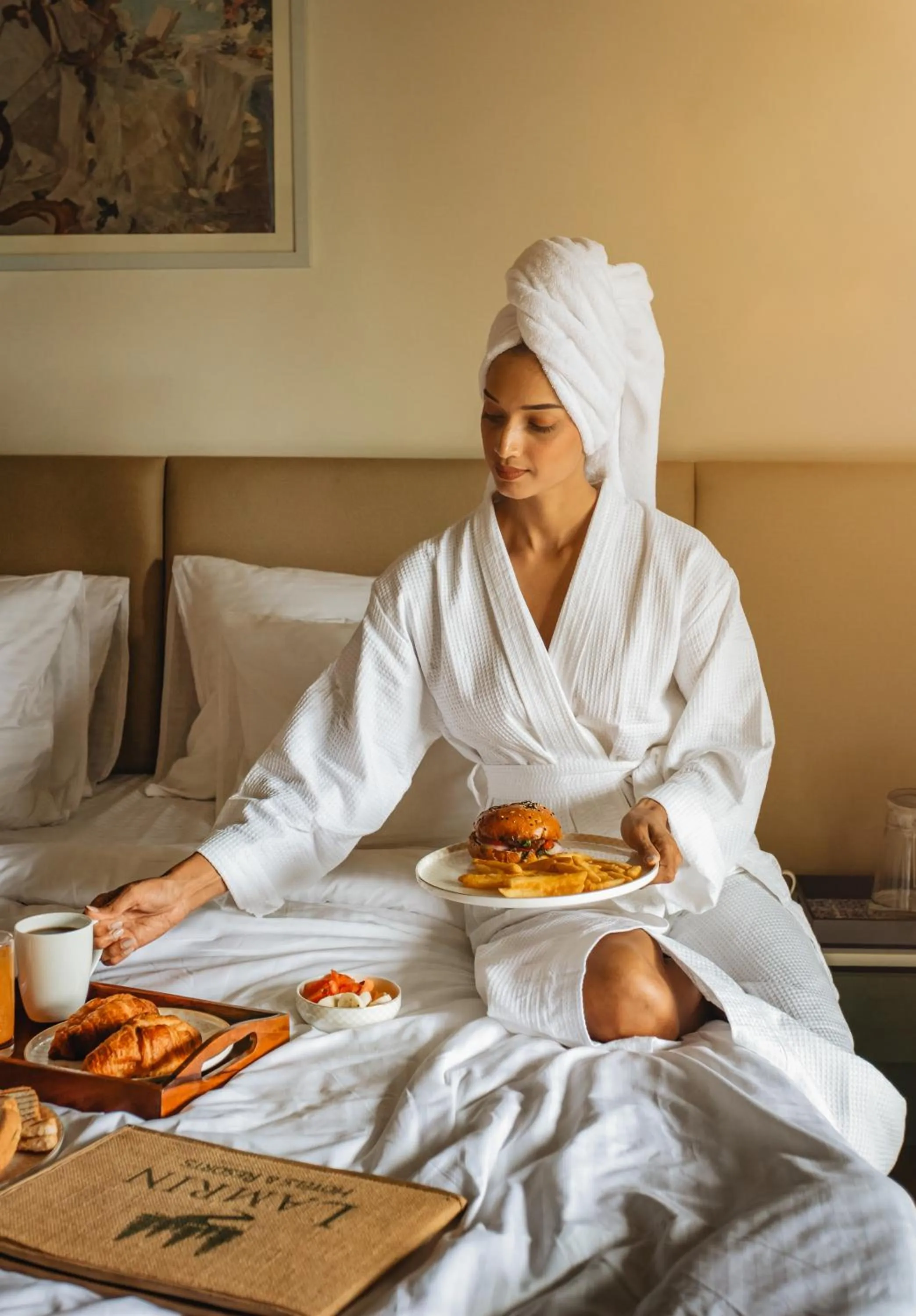 Food and drinks, Bed in Lamrin Morjim Goa