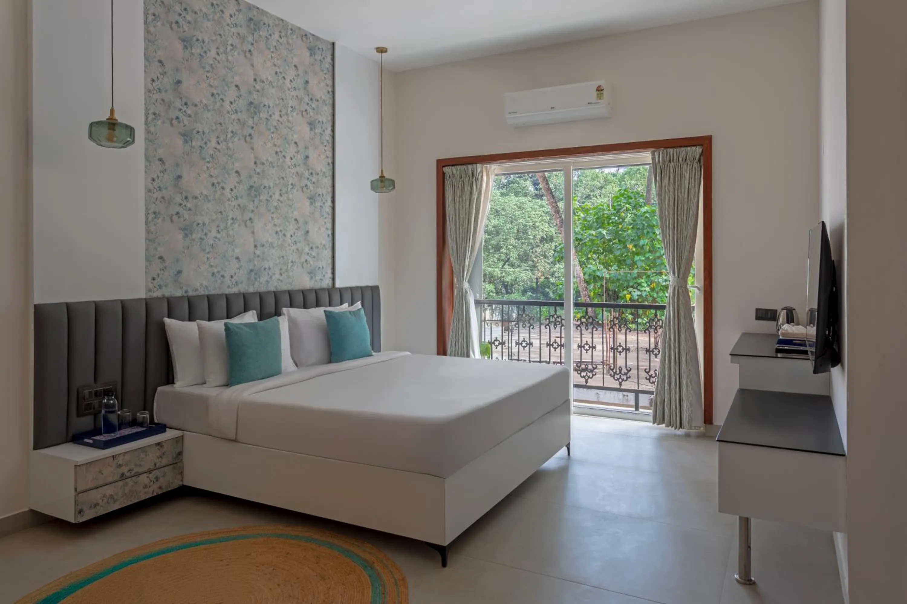 Bedroom, Bed in Lamrin Morjim Goa