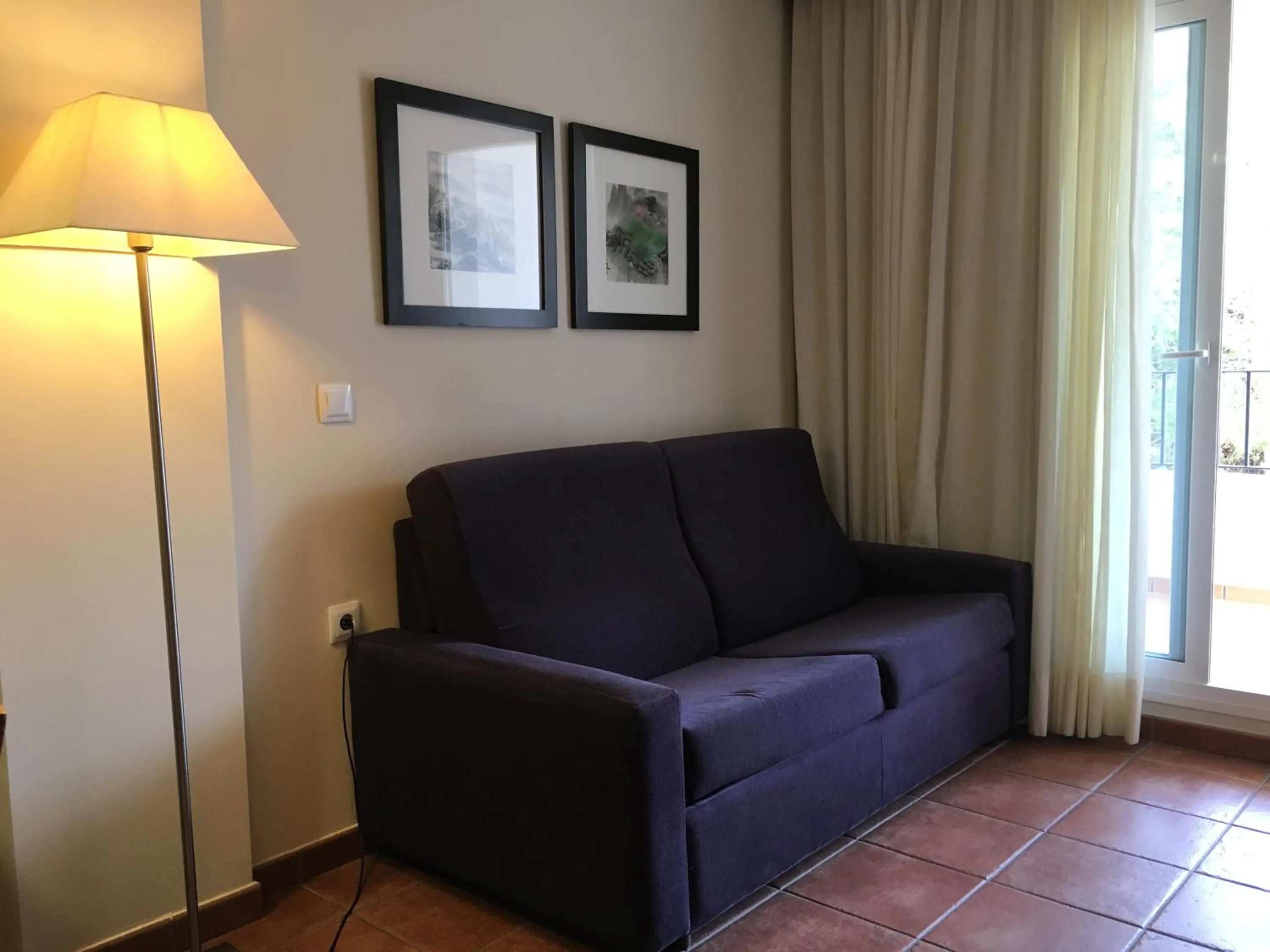 Living room in Aparthotel Puerto Mar