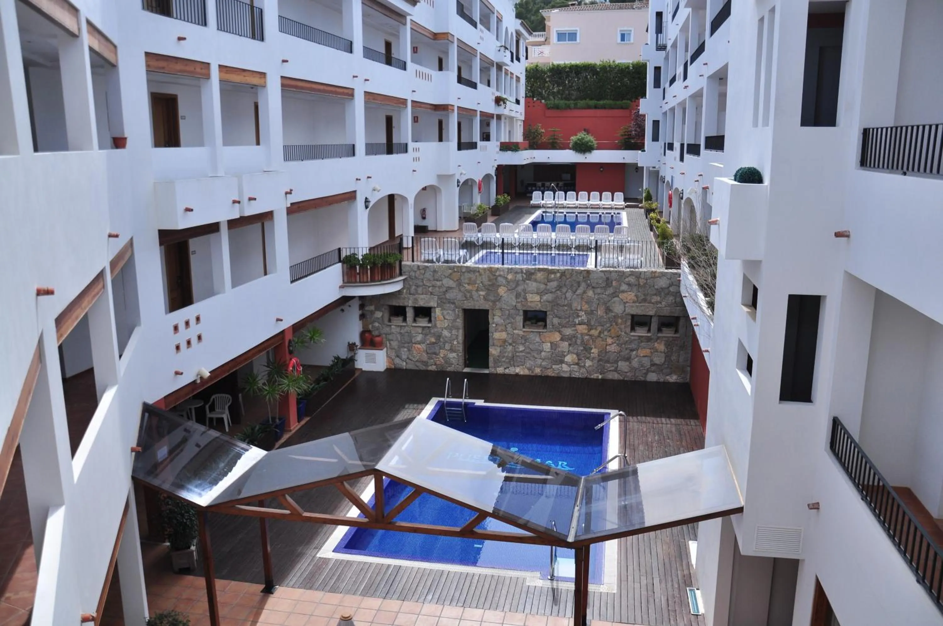 Decorative detail in Aparthotel Puerto Mar