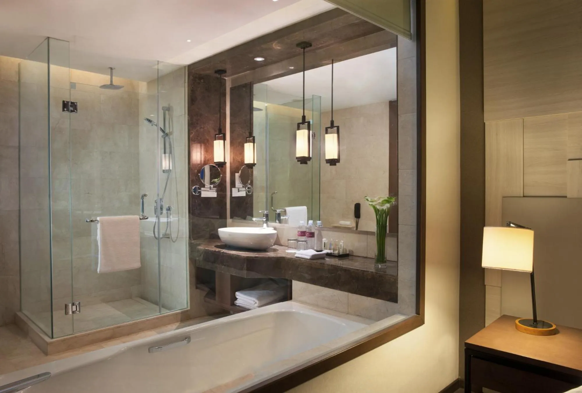 Shower in Crowne Plaza Bandung by IHG