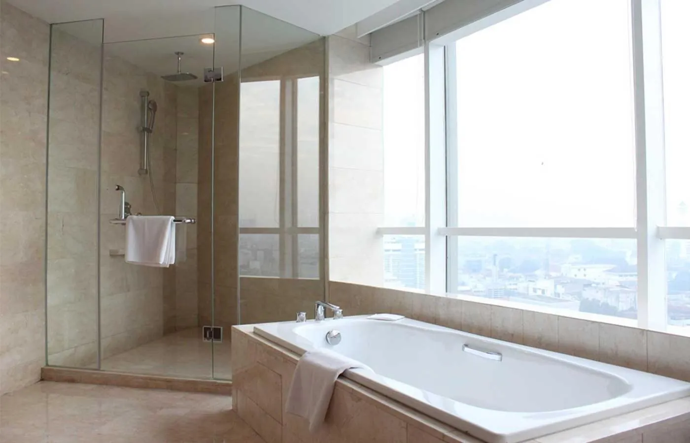 Shower in Crowne Plaza Bandung by IHG