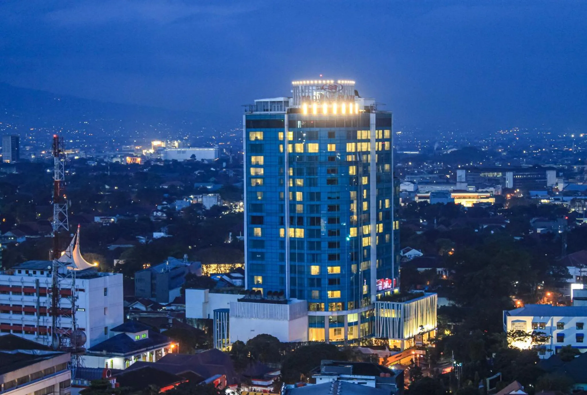 Property building in Crowne Plaza Bandung by IHG