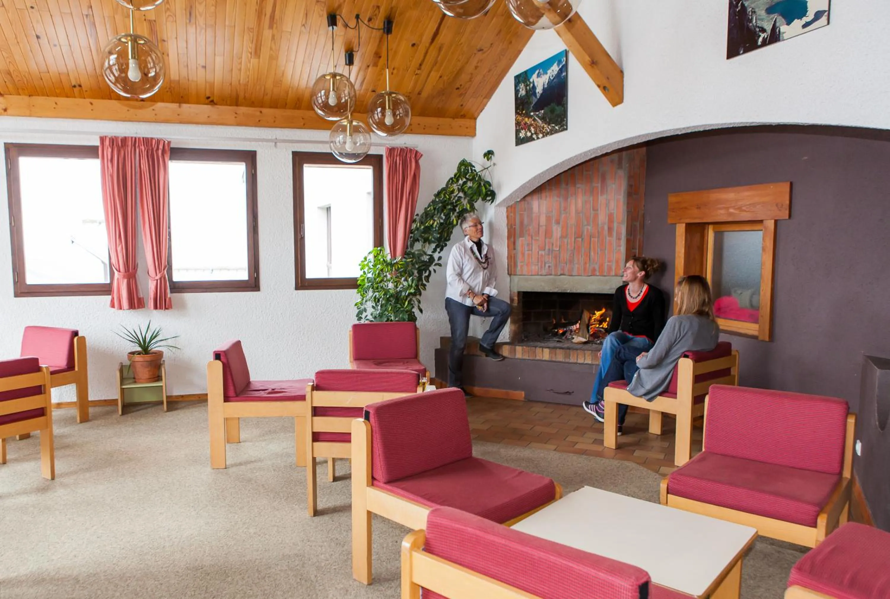 Lounge or bar in Village vacances de Valmeinier "Les Angeliers"