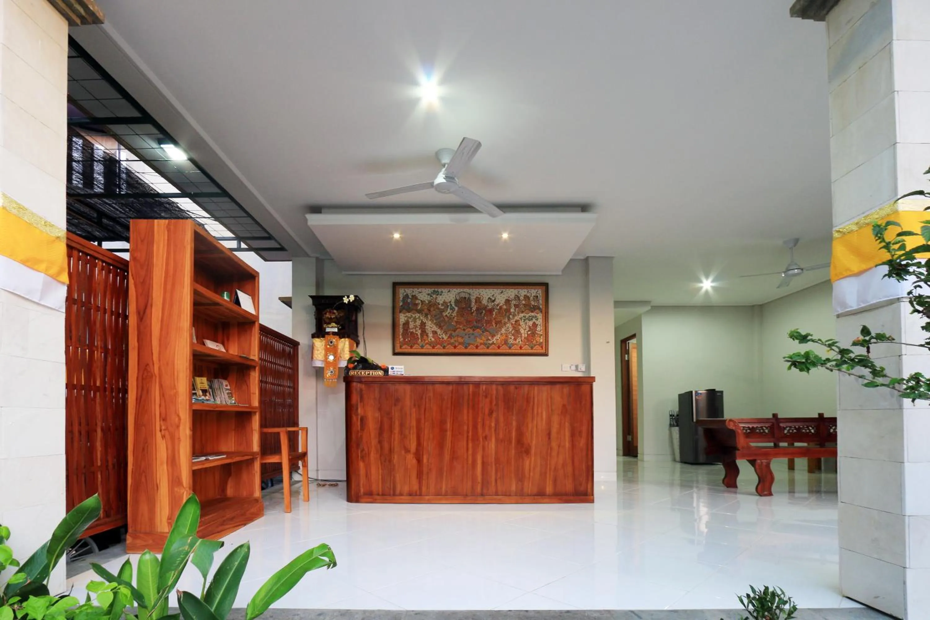 Lobby or reception in Ubud Tropical Garden