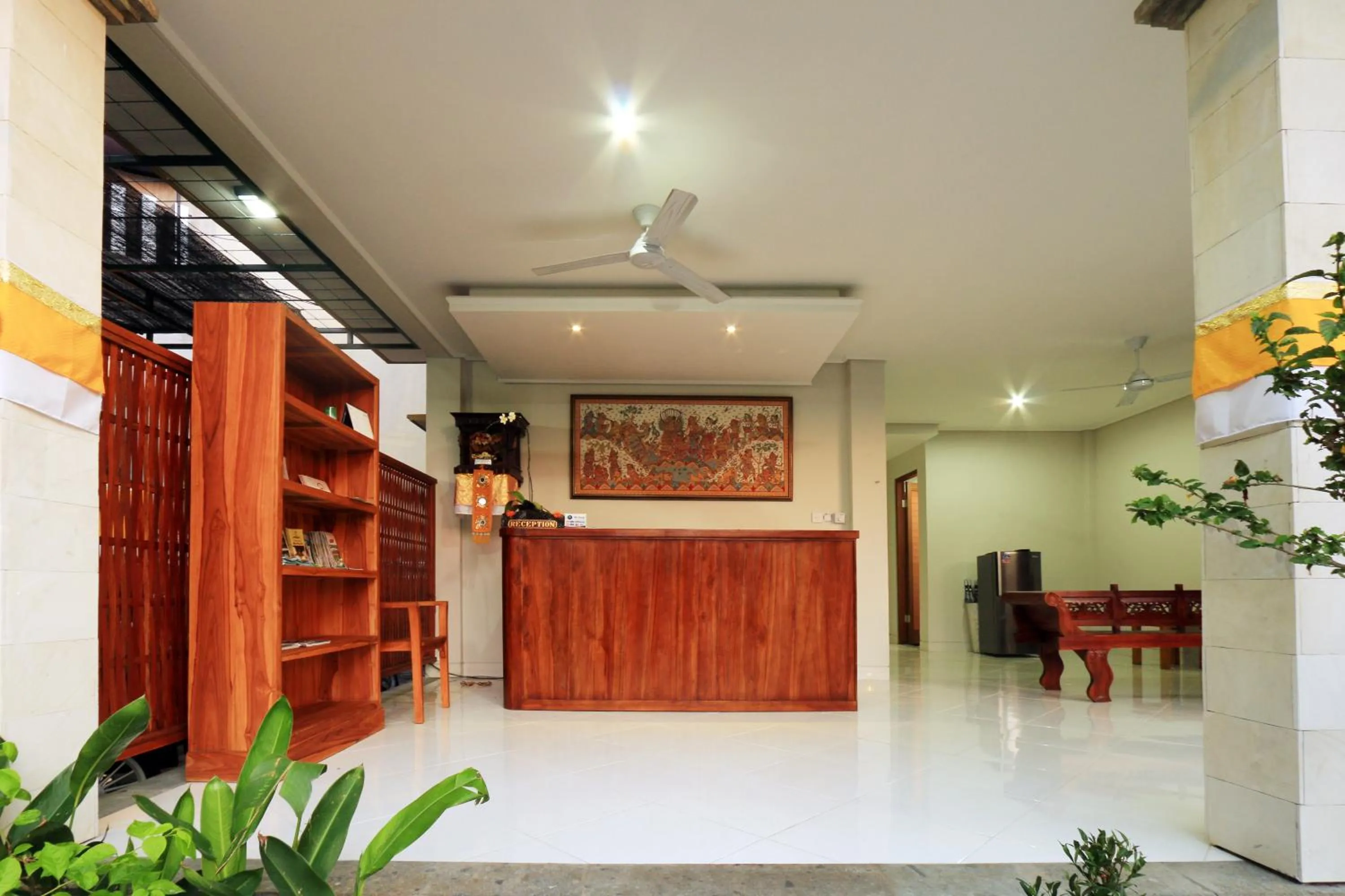 Lobby or reception in Ubud Tropical Garden