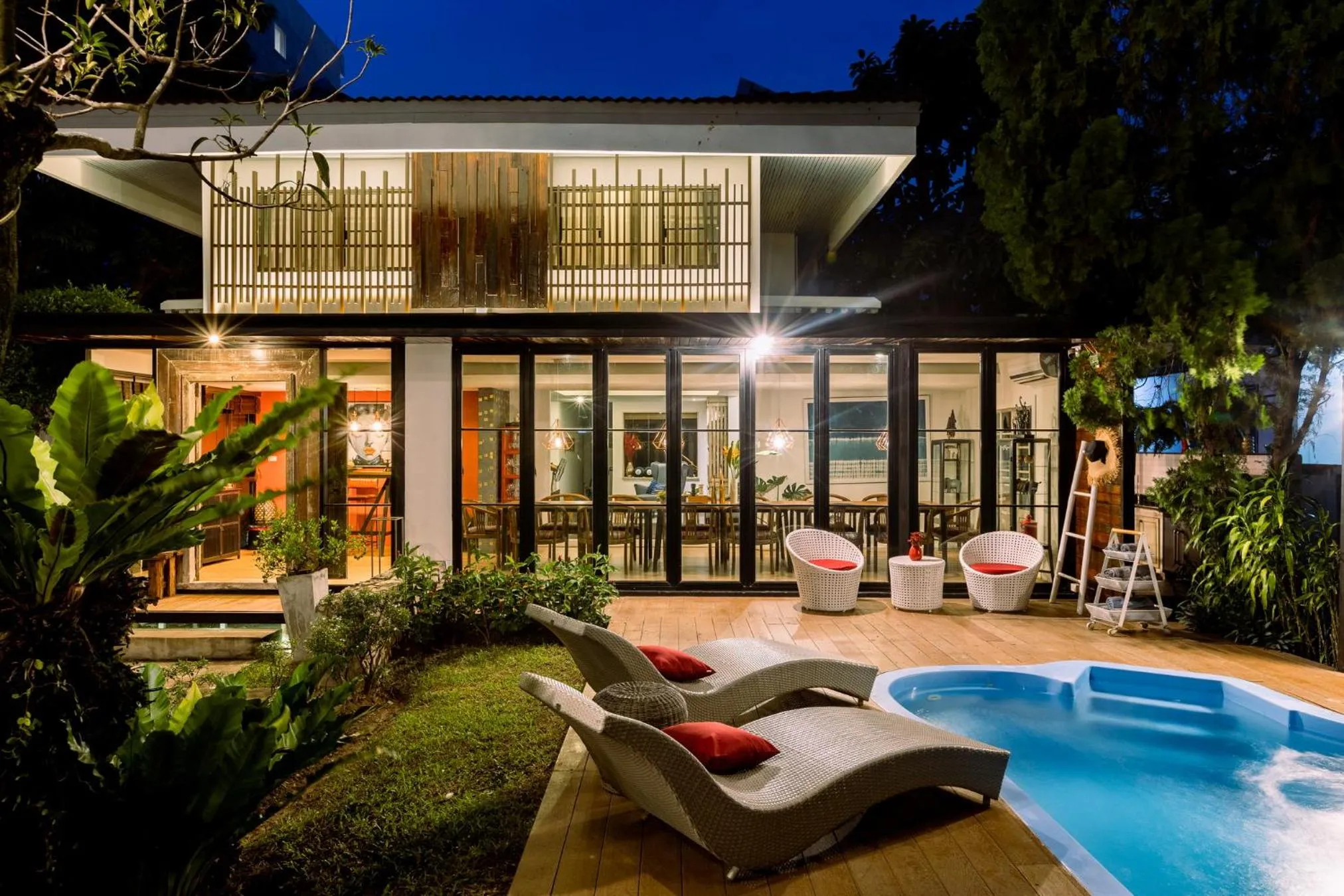 Swimming pool in Private Pool Villa 88 Nimman Chiangmai