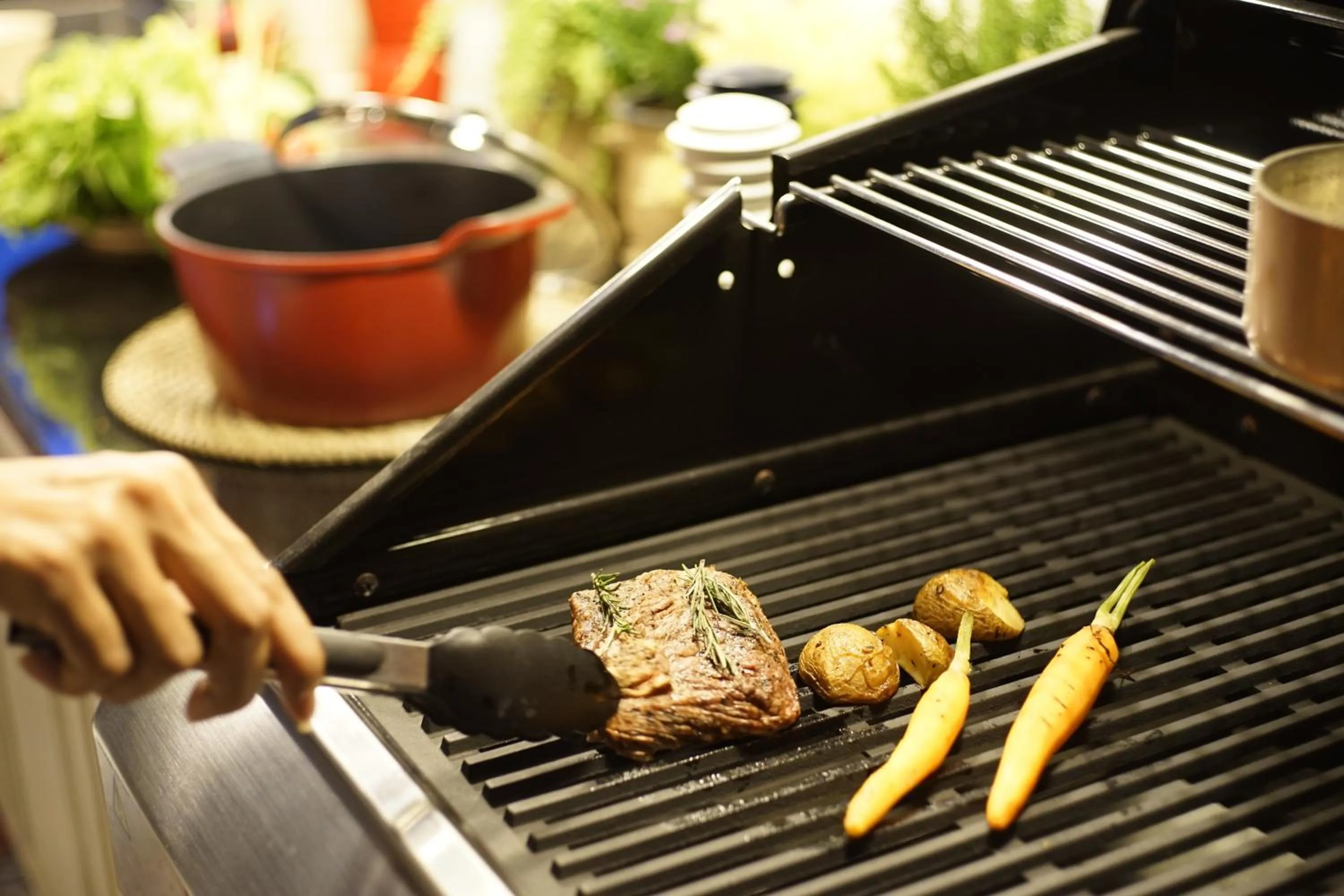 Food close-up in Private Pool Villa 88 Nimman Chiangmai