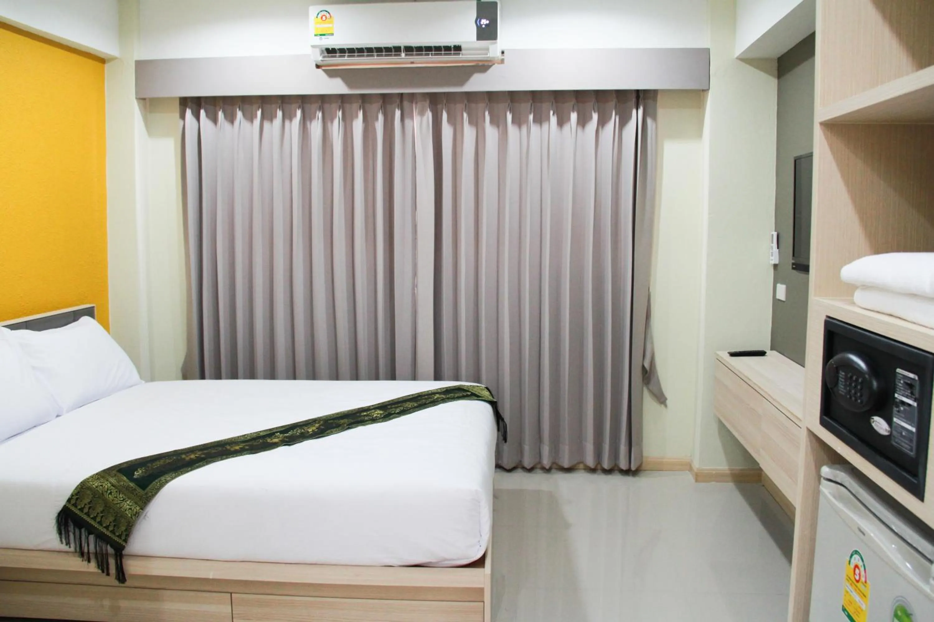 Bed in La Porte Hotel Bangkok