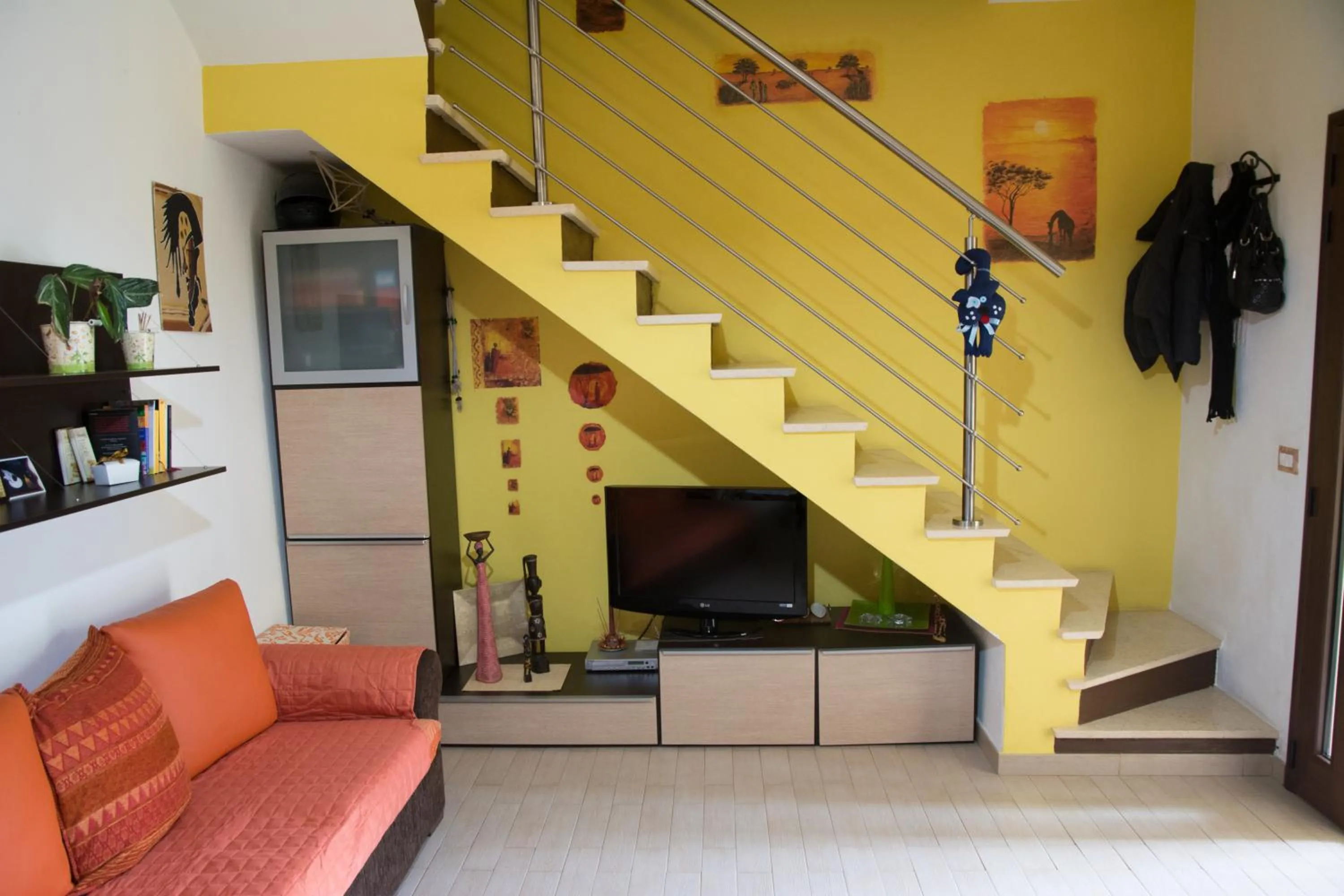 Communal lounge/ TV room in B&B Annalu'