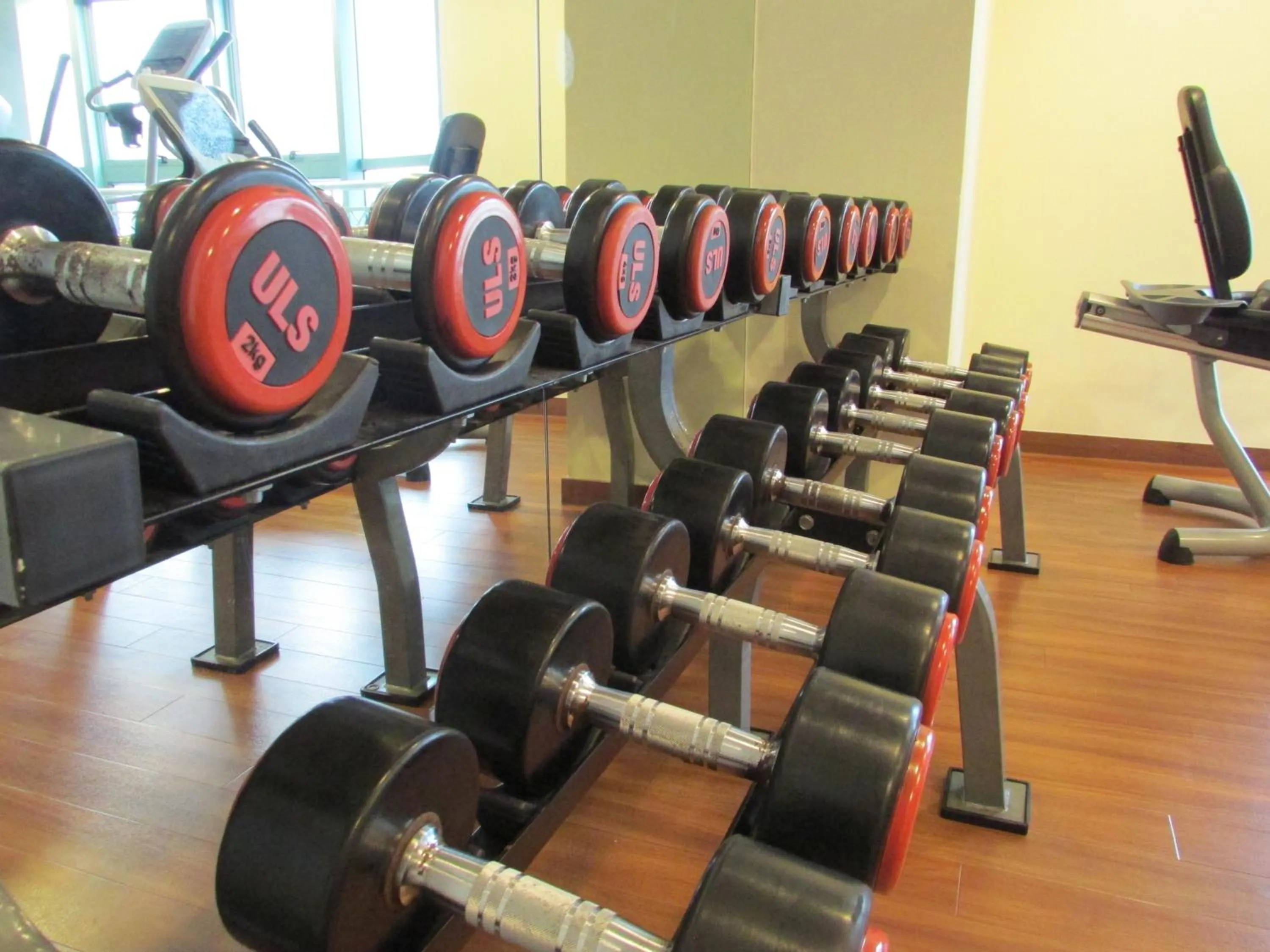 Fitness centre/facilities in Village Residence West Coast by Far East Hospitality