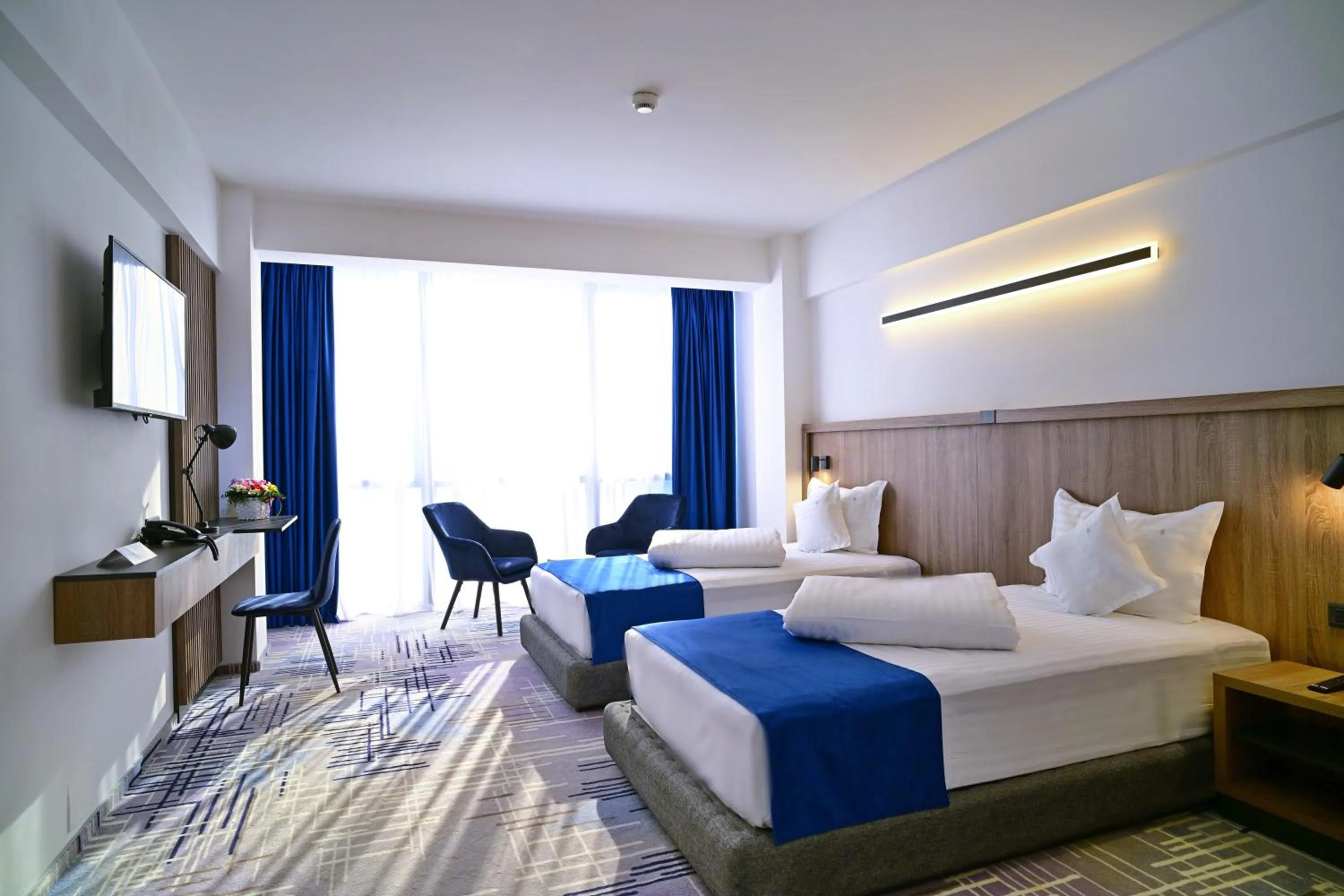 Bed in Hotel Sir Royal