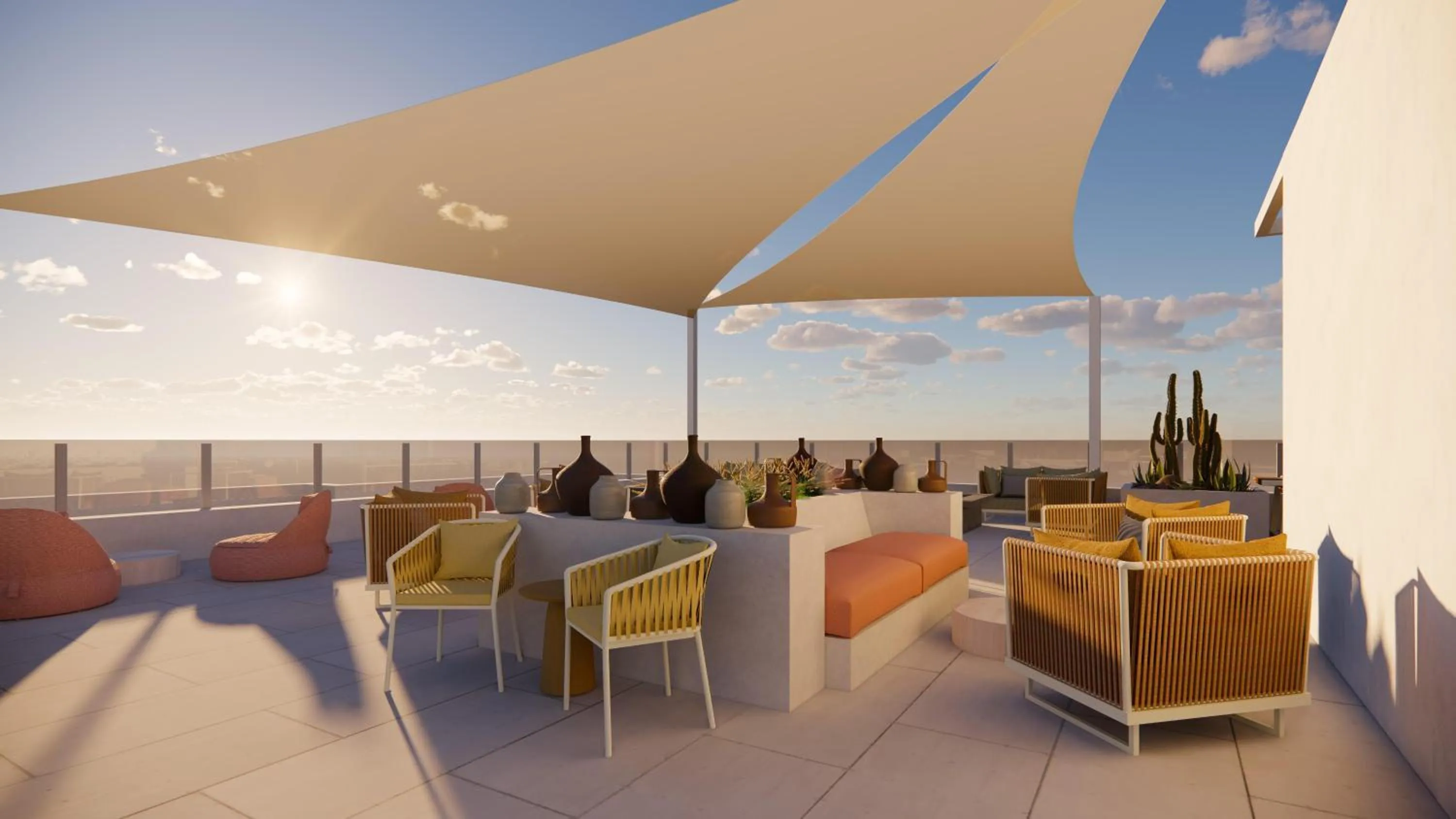 Patio in The Westerly At Hilton Aruba Caribbean Resort