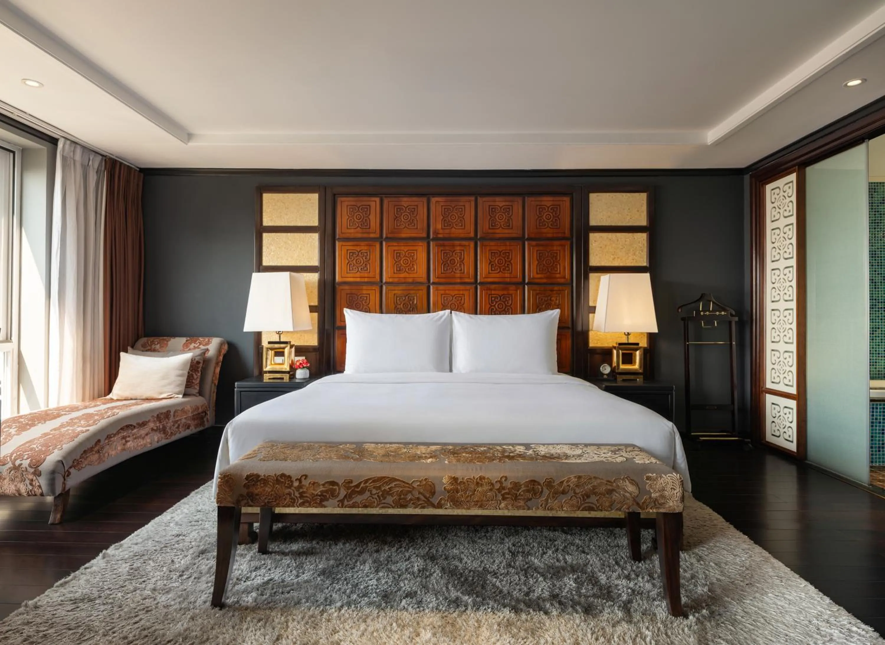 Bed in Hanoi Solis Hotel