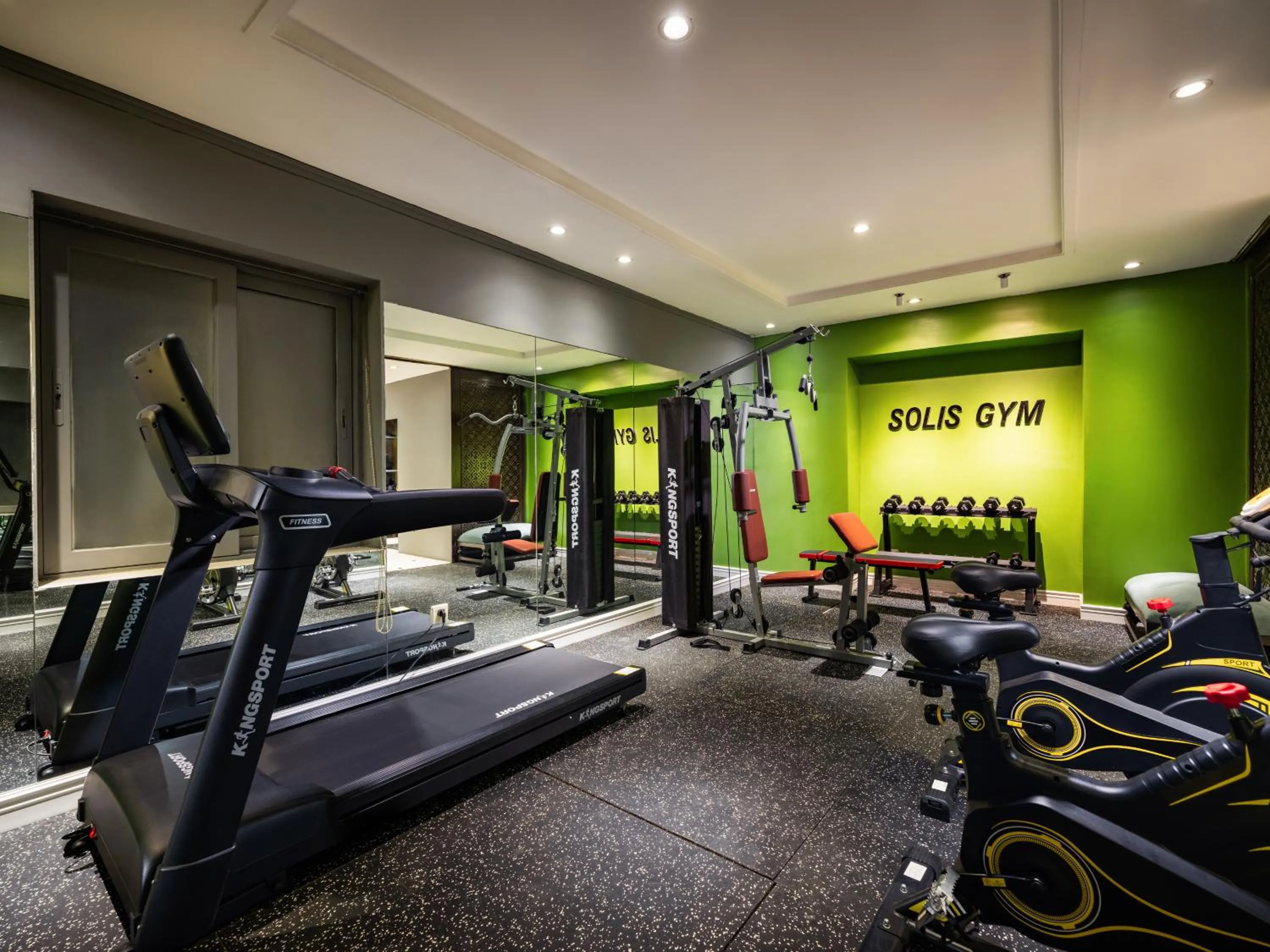 Fitness centre/facilities in Hanoi Solis Hotel