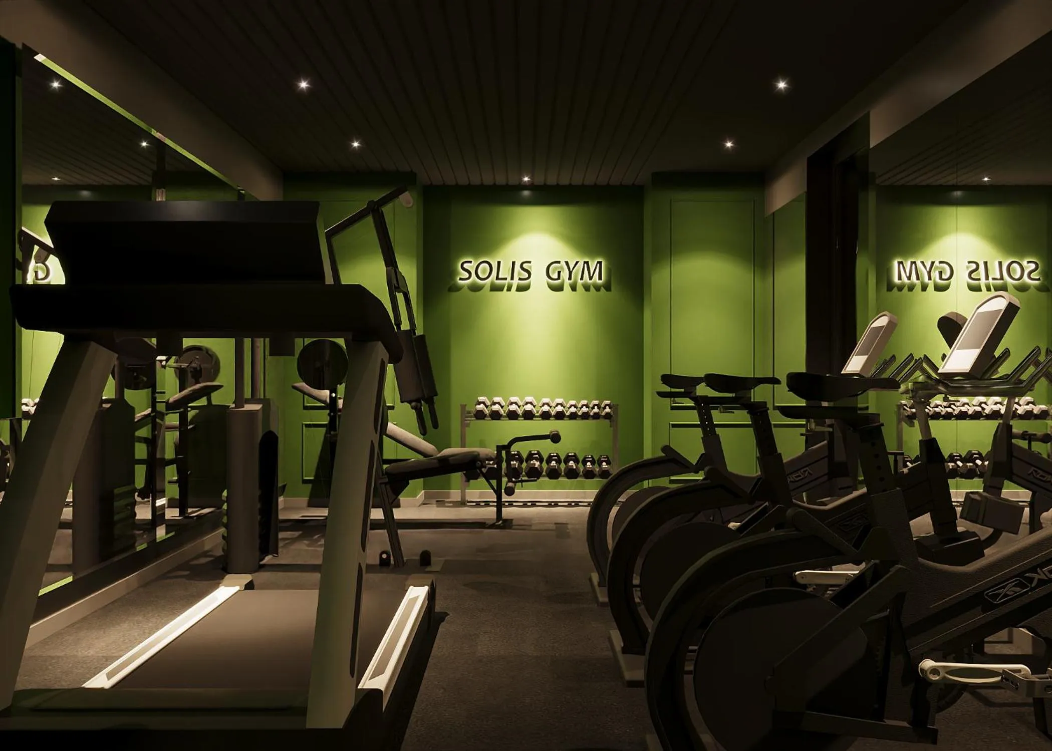 Fitness centre/facilities in Hanoi Solis Hotel