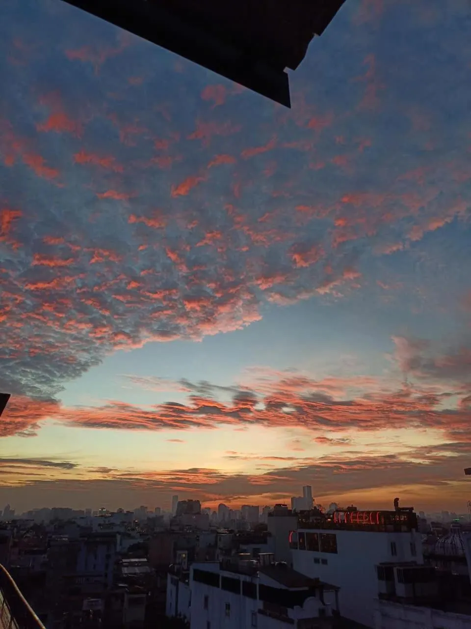 Sunset in Hanoi Solis Hotel