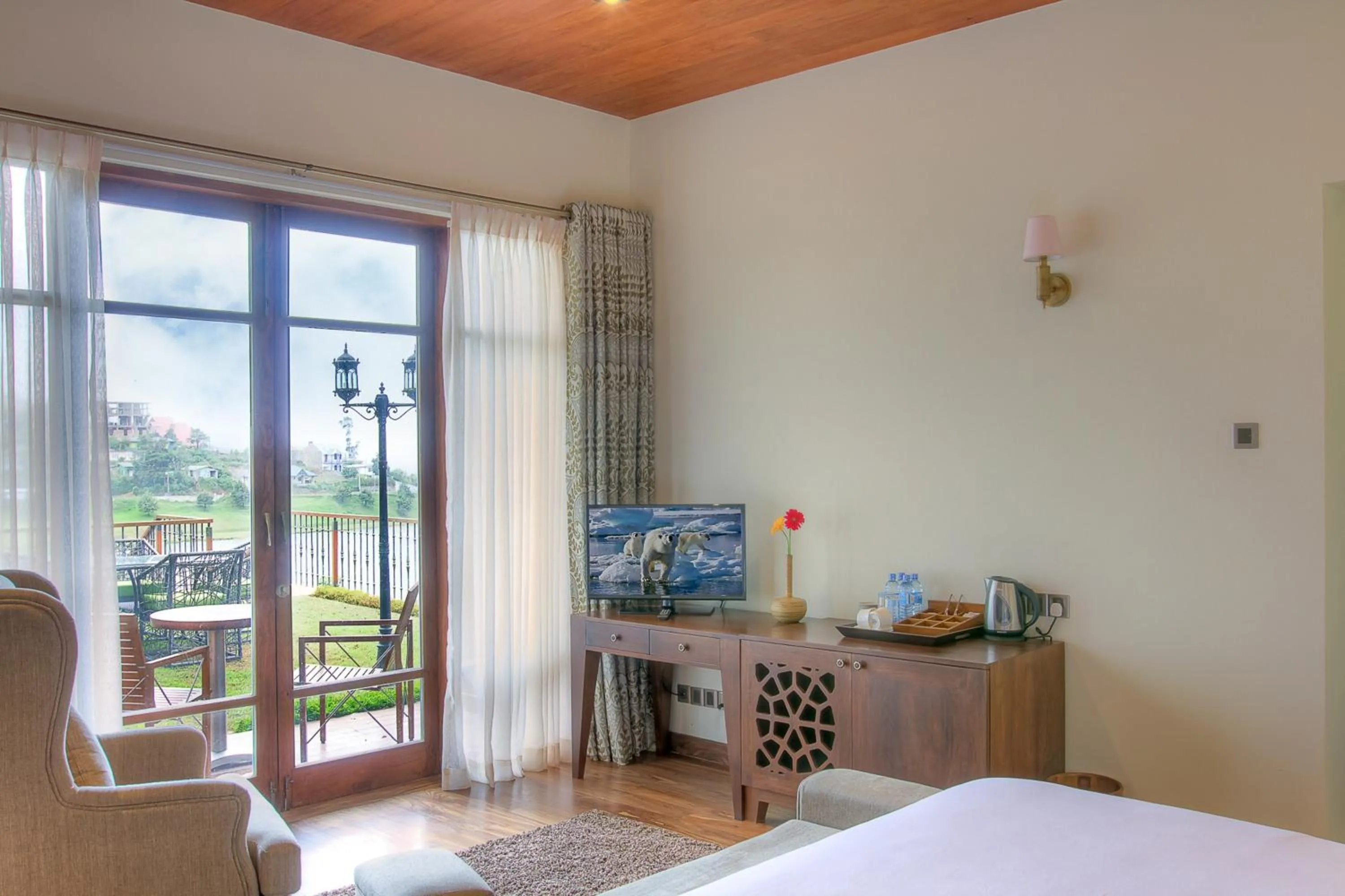 View (from property/room), Bed in Tea Plant Nuwara Eliya