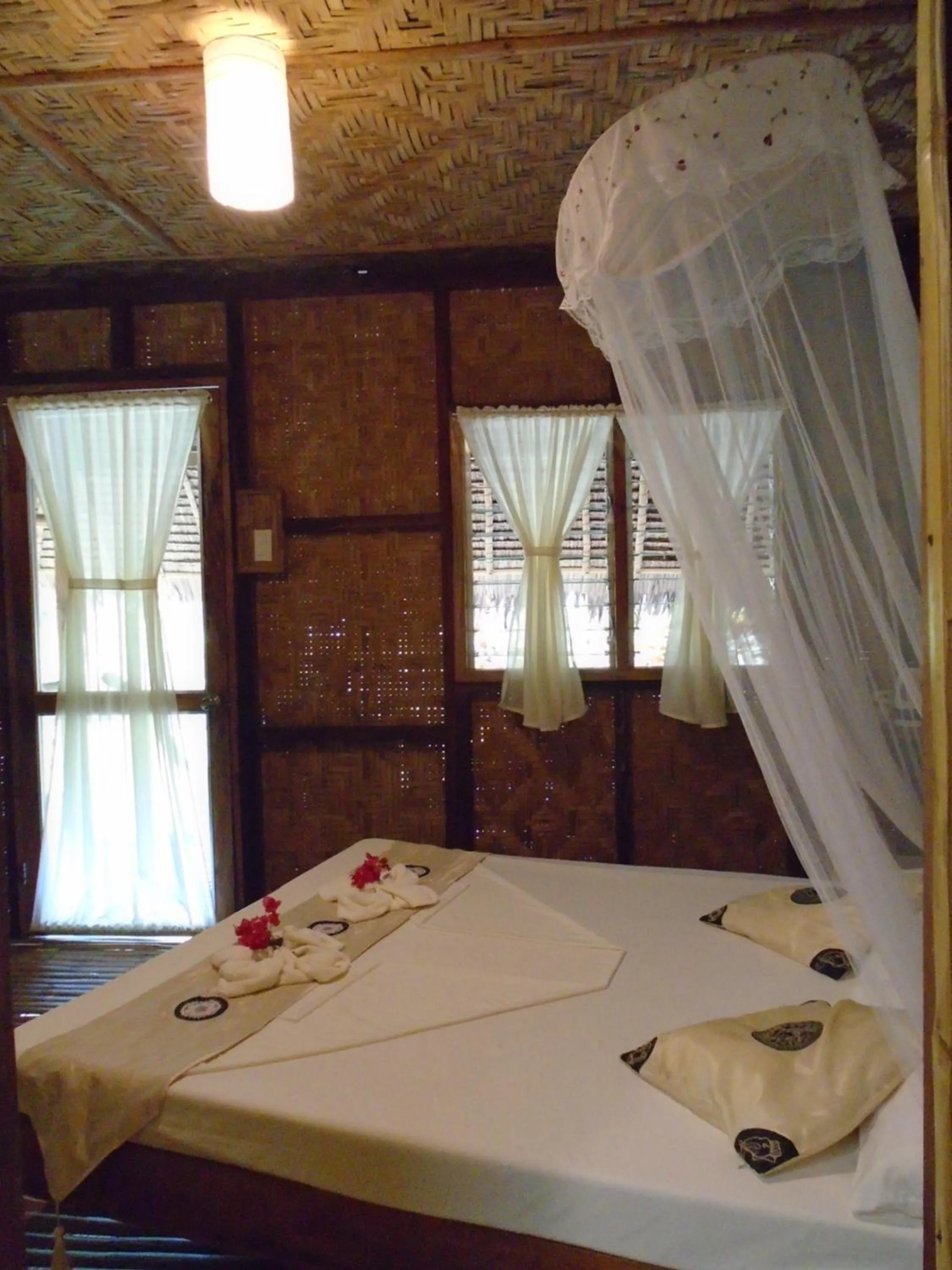 Bedroom, Bed in Nypa Style Resort Camiguin