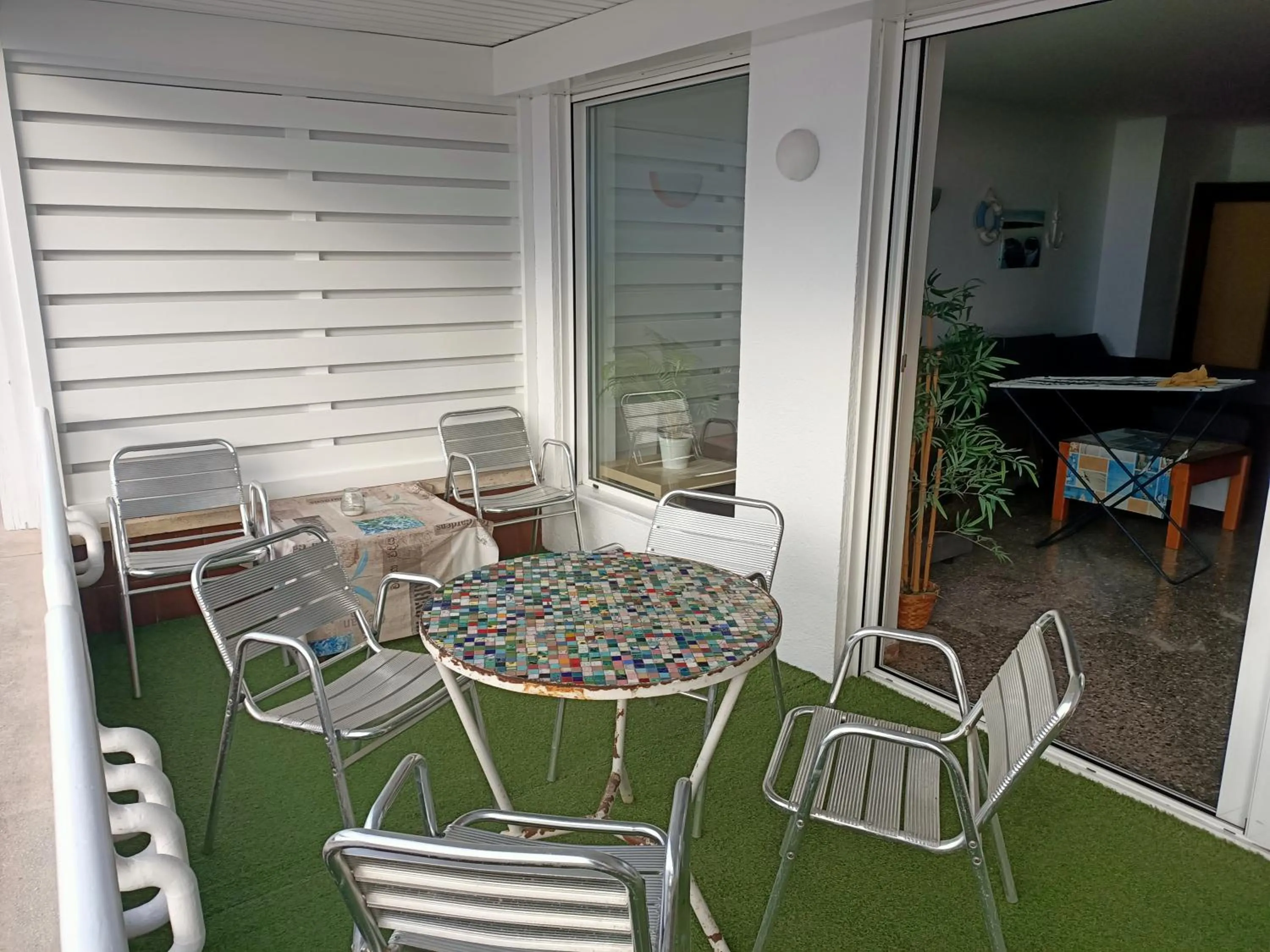 Balcony/Terrace in Piso Jover alojamiento en primera línea del Mar !!