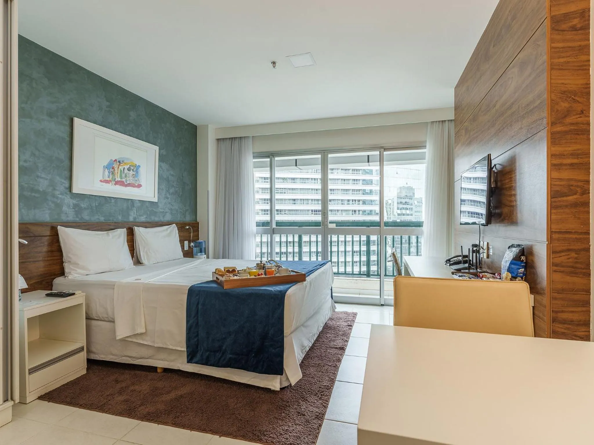 Double Room with Balcony in Hplus Vision Executive