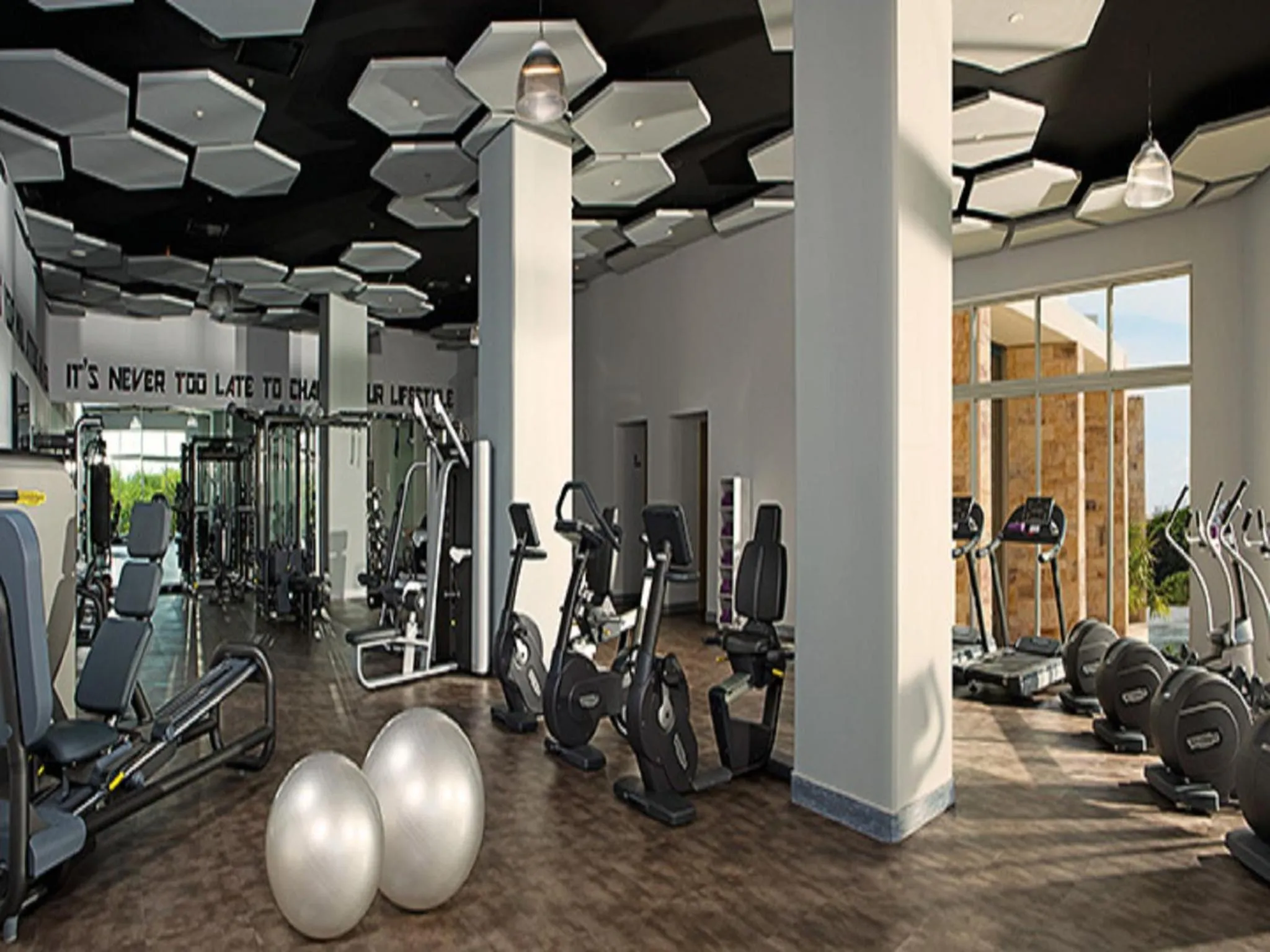 Fitness centre/facilities in Breathless Riviera Cancun Resort & Spa - Adults Only - All inclusive
