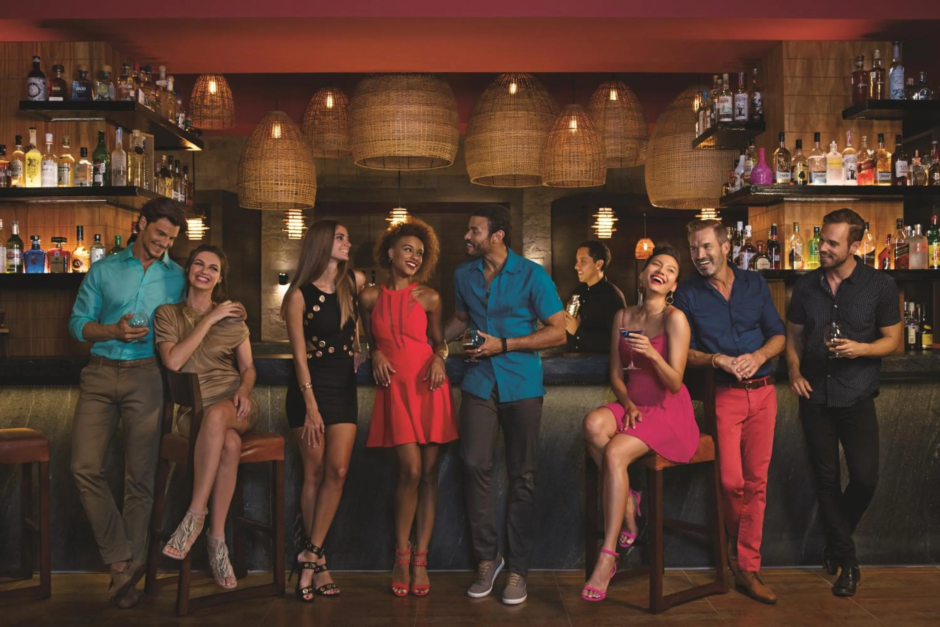 Lounge or bar in Breathless Riviera Cancun Resort & Spa - Adults Only - All inclusive