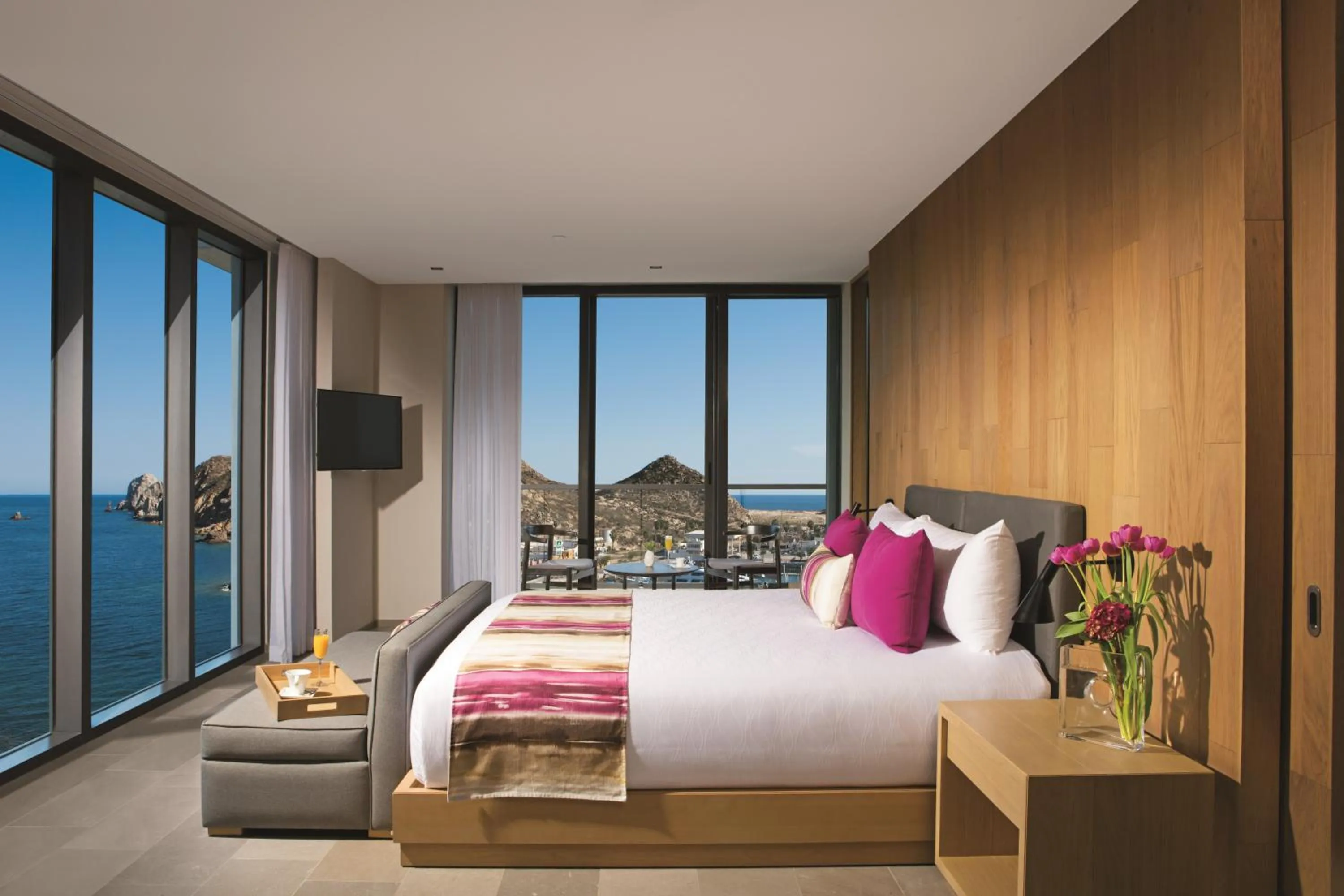 Bedroom, Bed in Breathless Cabo San Lucas - Adults Only