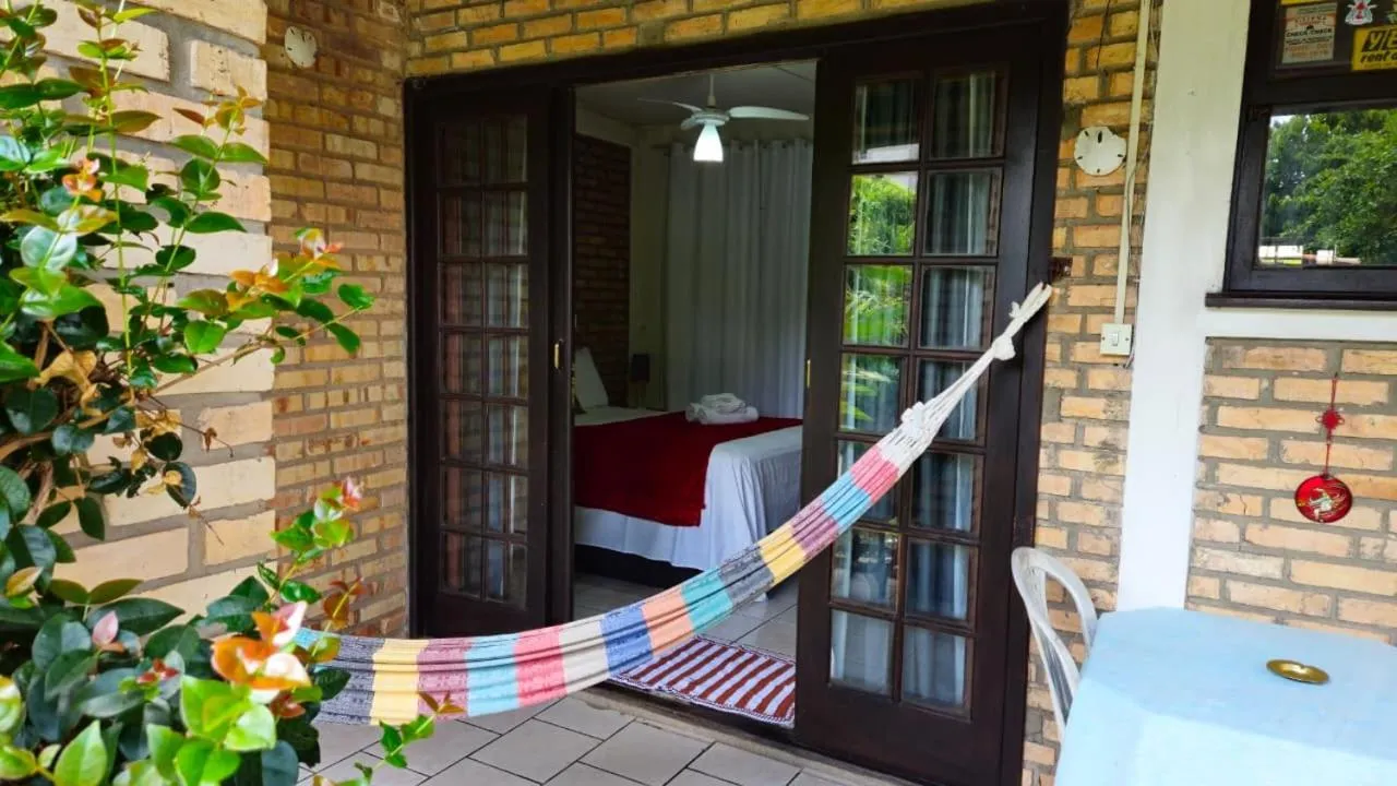 Bed in Pousada Marujo