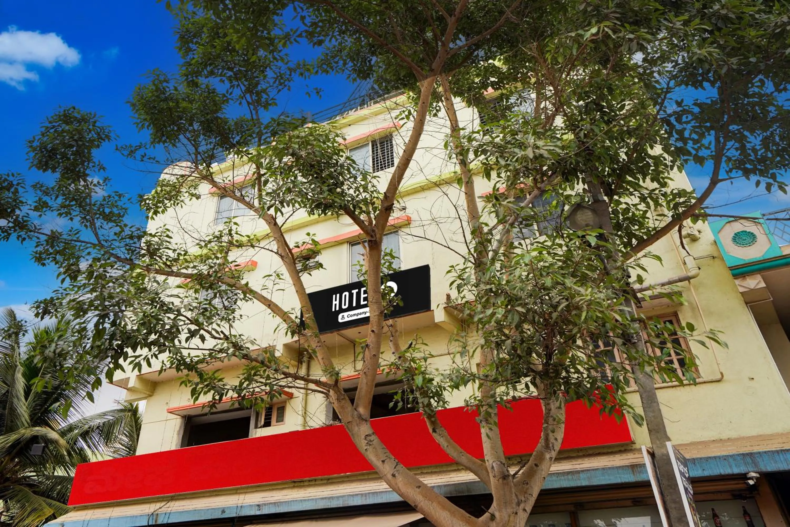 Facade/entrance in Hotel O Dasarahalli Metro Station Bangalore Formerly Megha Ventures