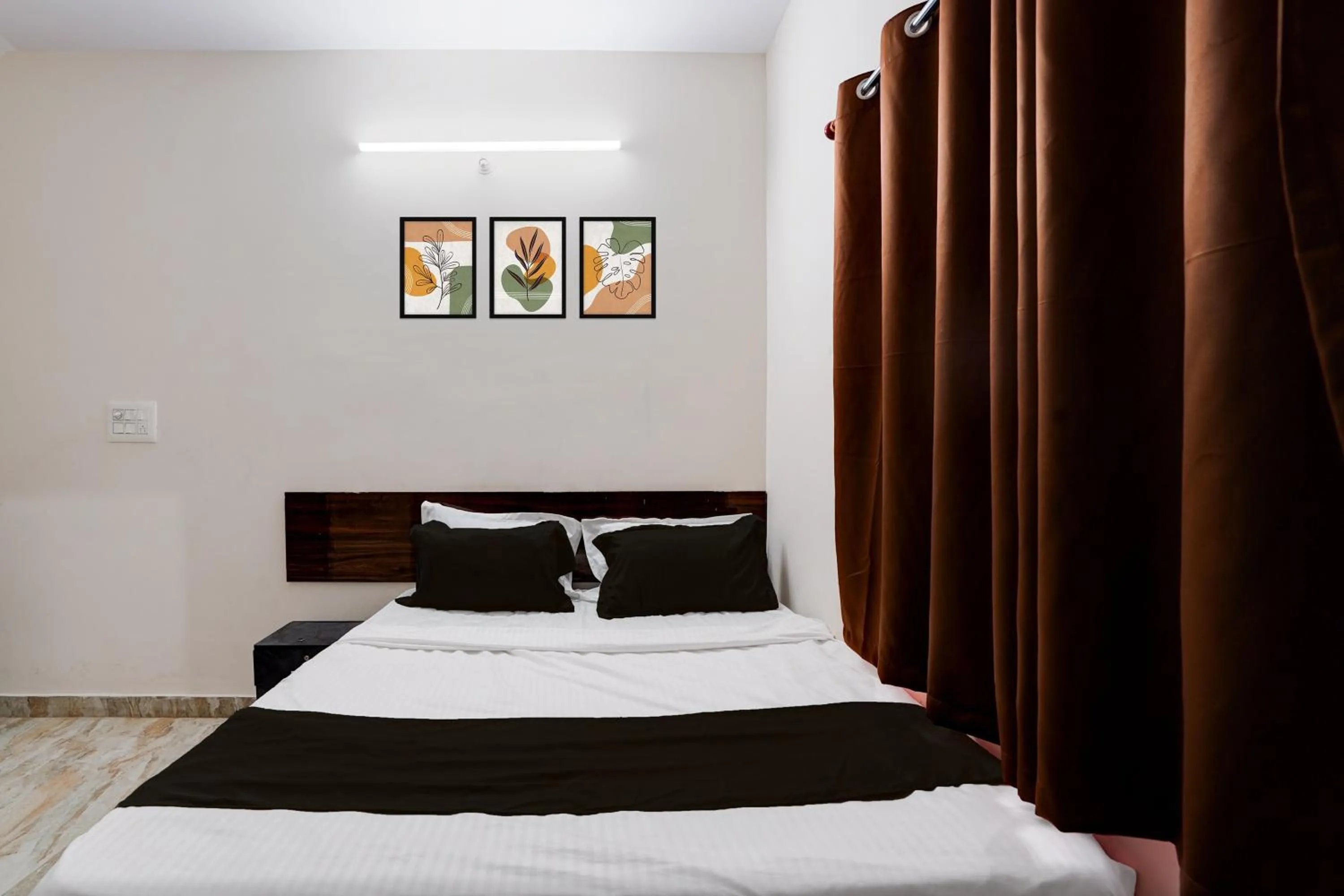 Bedroom, Bed in Hotel O Dasarahalli Metro Station Bangalore Formerly Megha Ventures