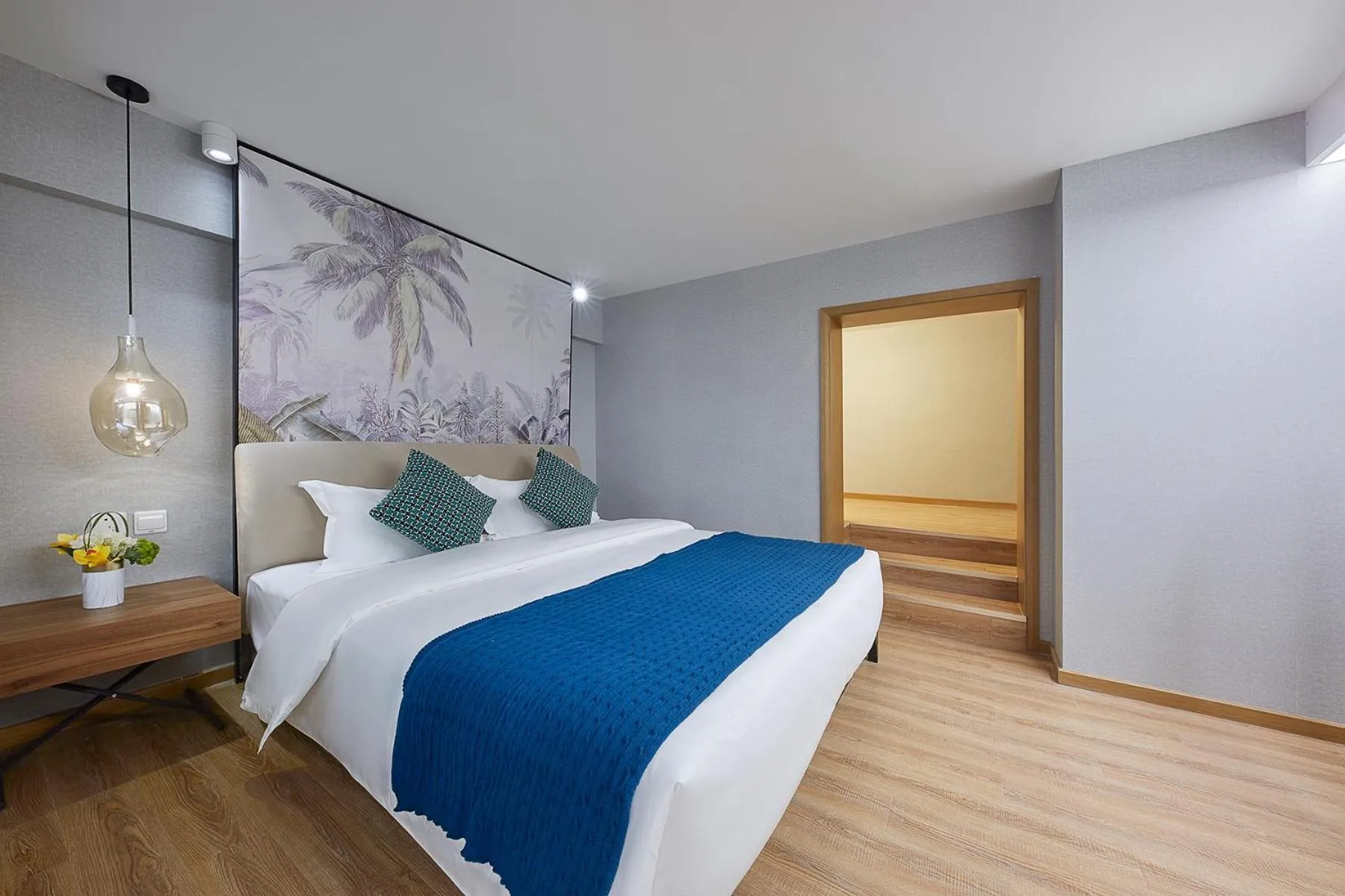 Bed in Boke Home Boutique Apartment