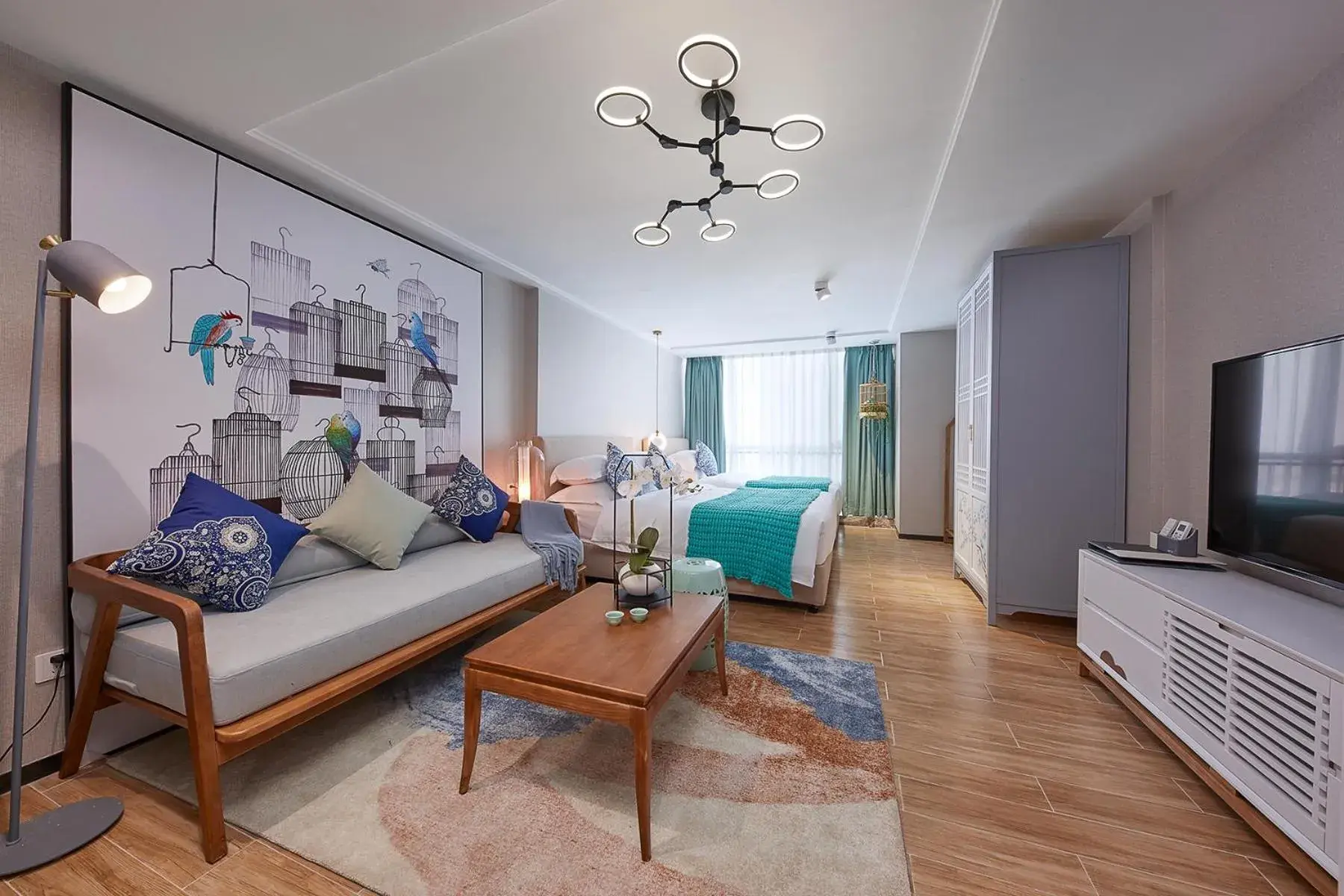 Twin Room in Boke Home Boutique Apartment Twin Room in Boke Home Boutique Apartment