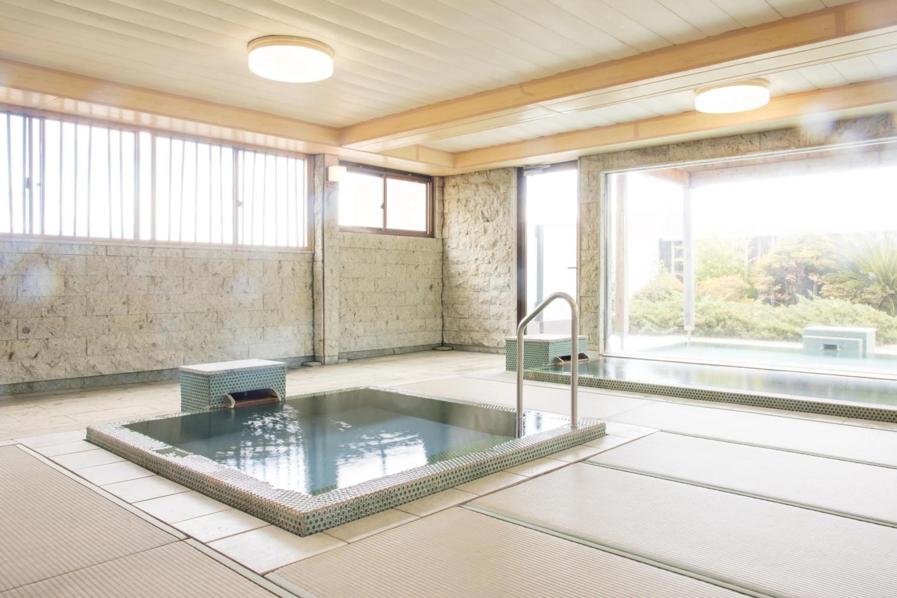 Hot Spring Bath in Yoshino