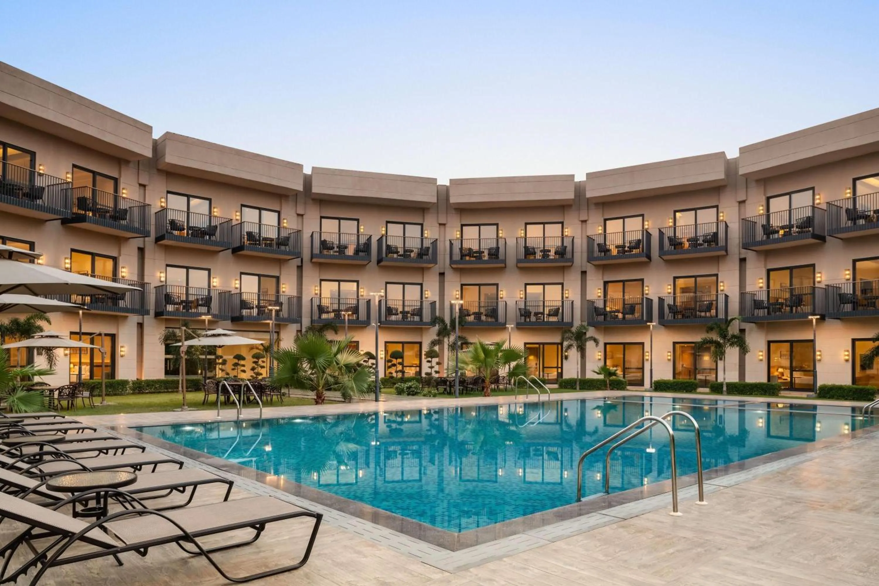 Swimming pool in Ramada by Wyndham Sonipat Murthal