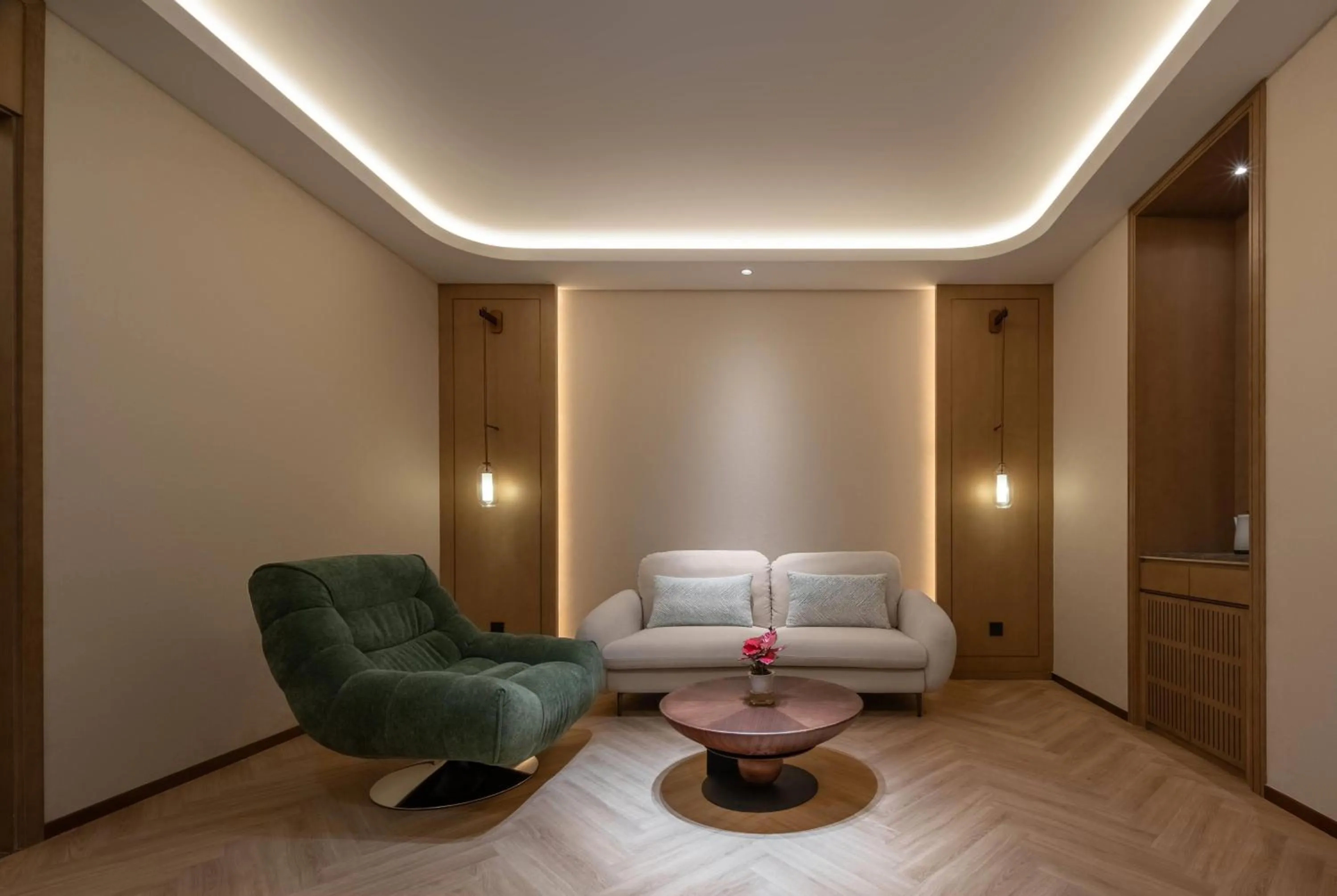 Photo of the whole room in Wyndham Garden Shanghai Songjiang