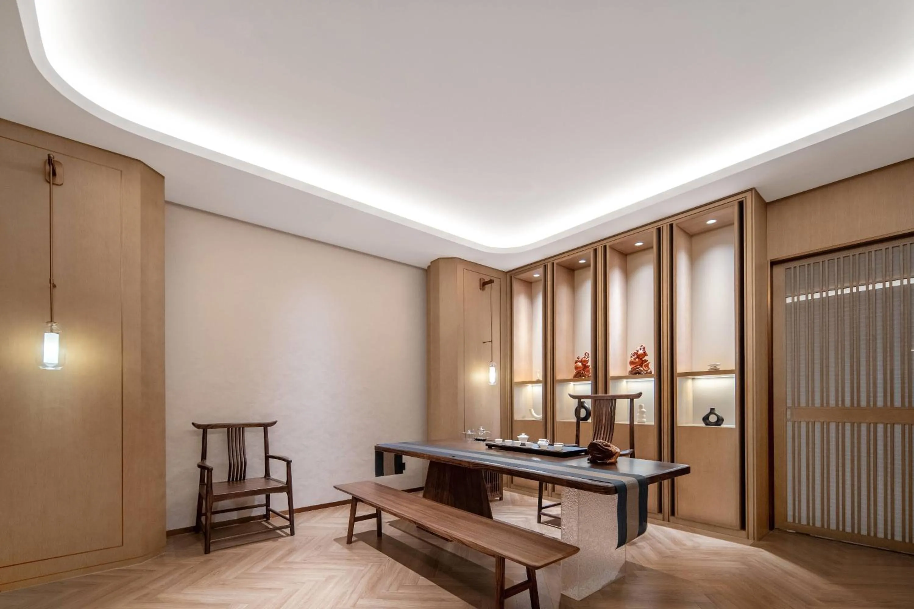 Photo of the whole room in Wyndham Garden Shanghai Songjiang