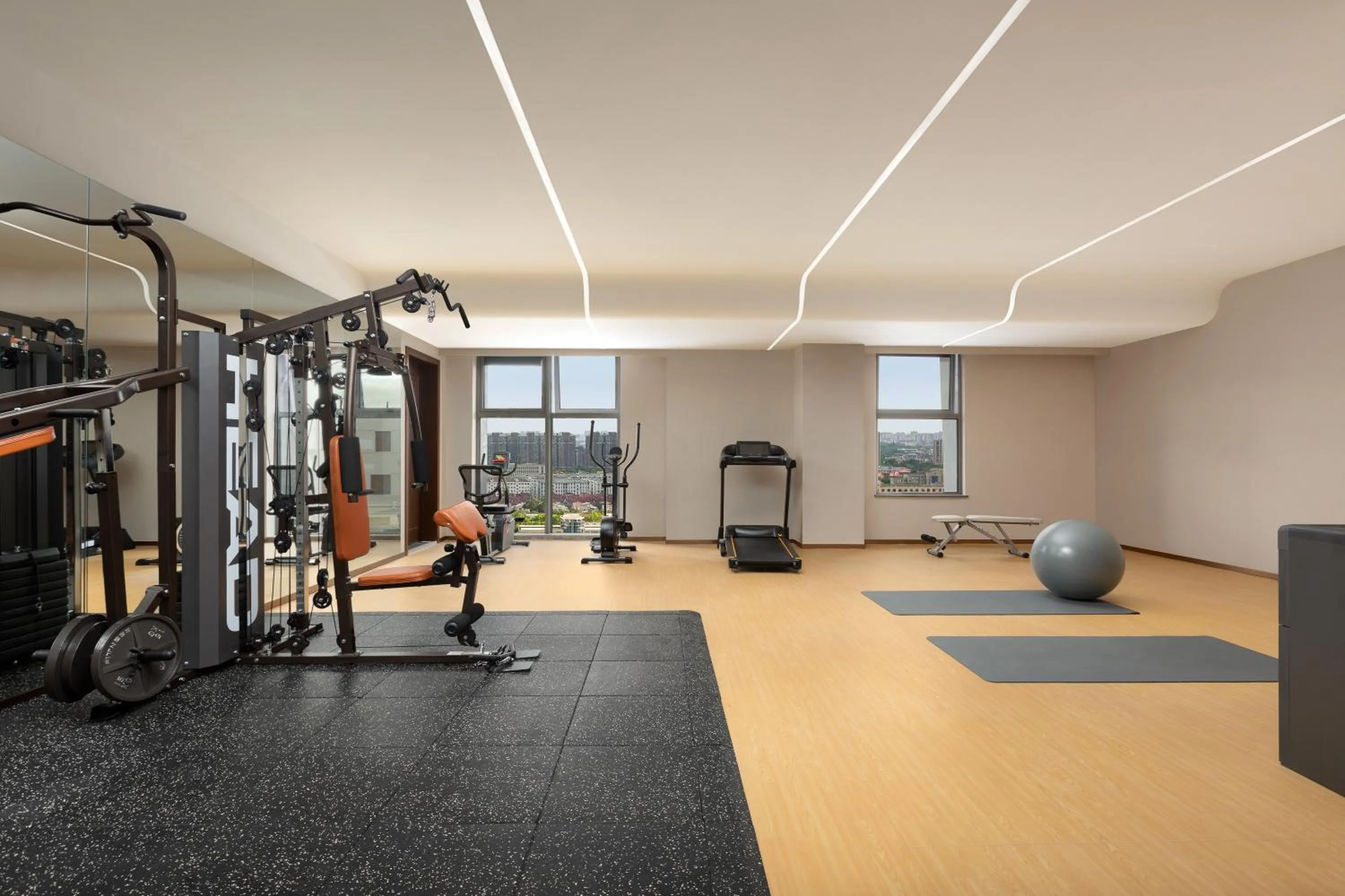 Fitness centre/facilities in Wyndham Garden Shanghai Songjiang