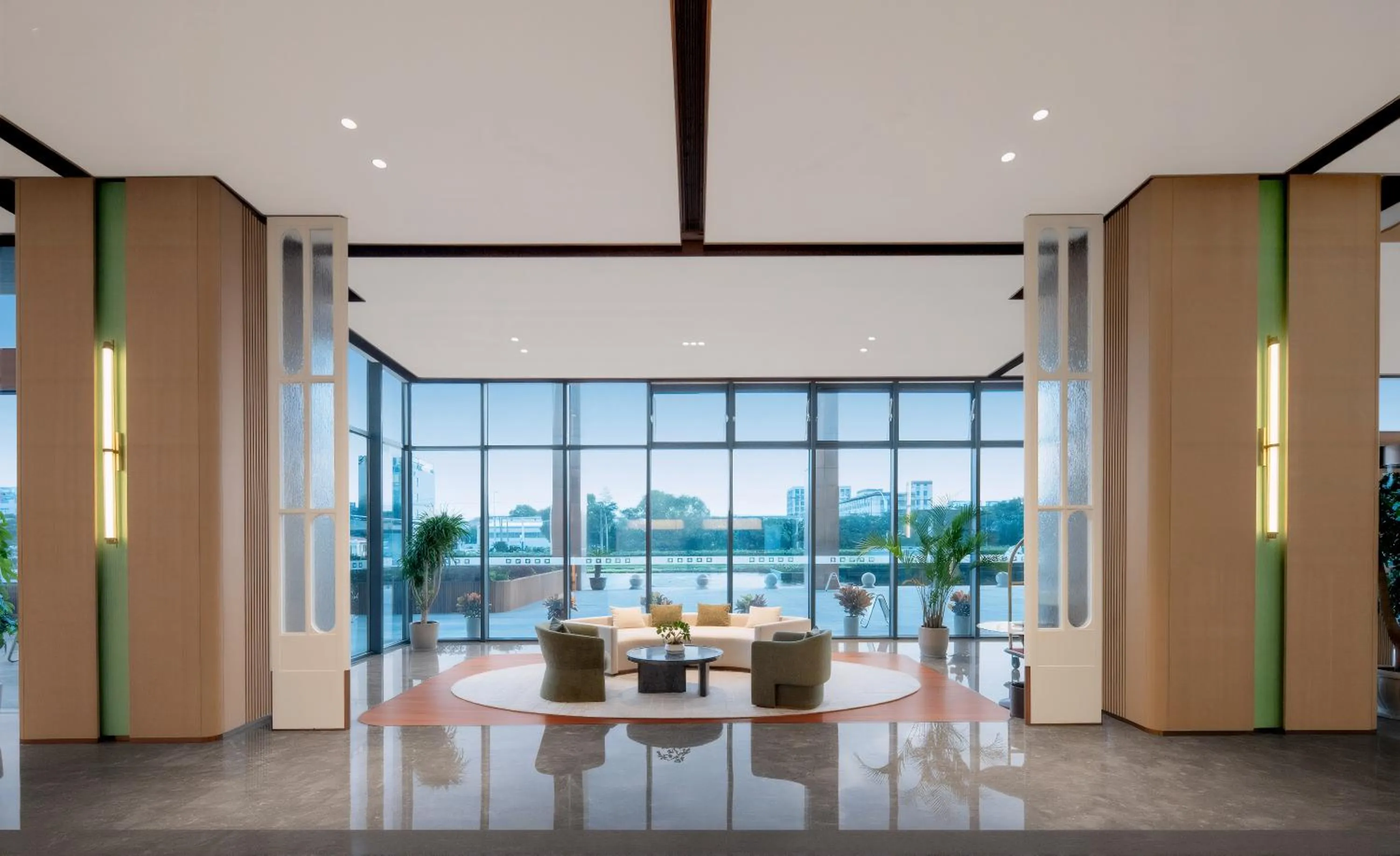 Lobby or reception in Wyndham Garden Shanghai Songjiang
