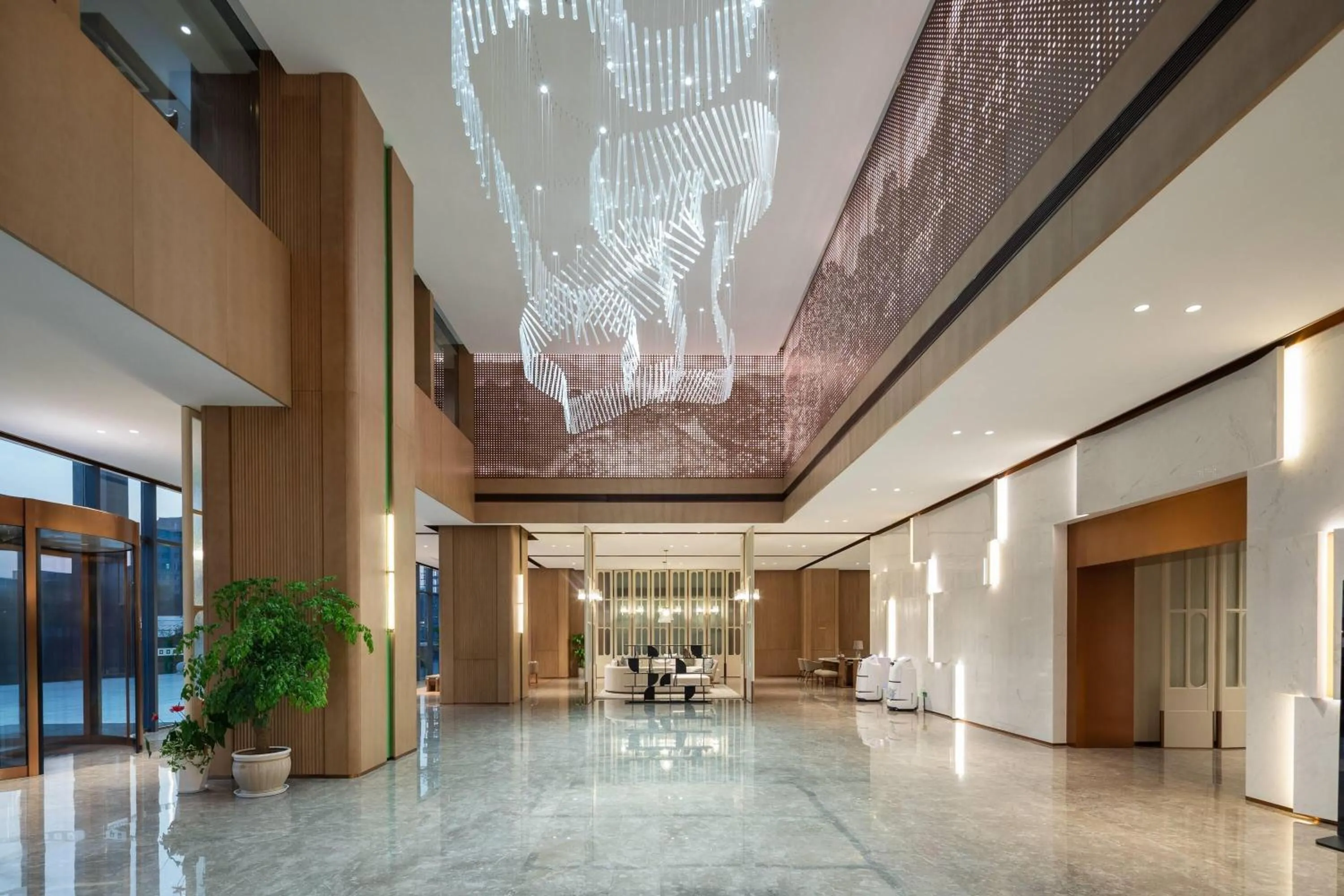Lobby or reception in Wyndham Garden Shanghai Songjiang