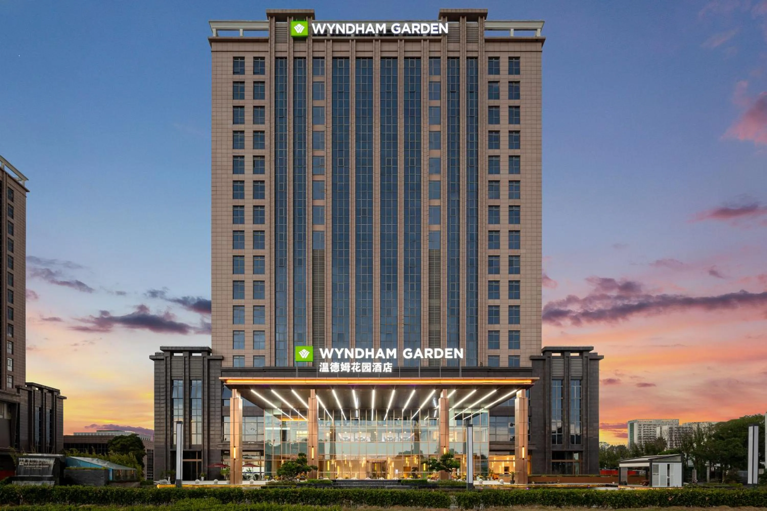 Property building in Wyndham Garden Shanghai Songjiang