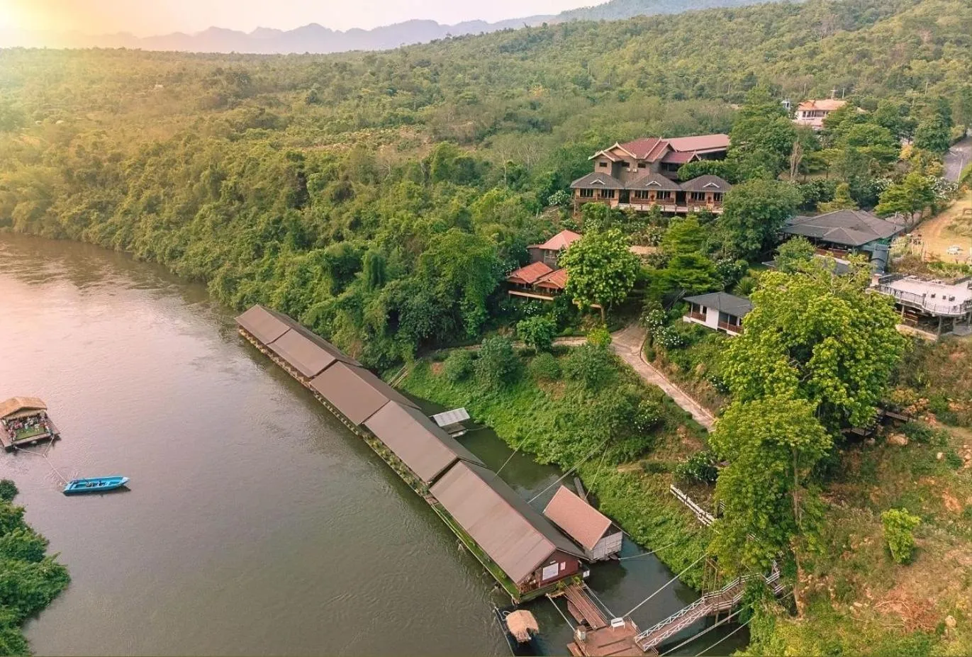 Bird's eye view in Star Hill River Kwai Resort