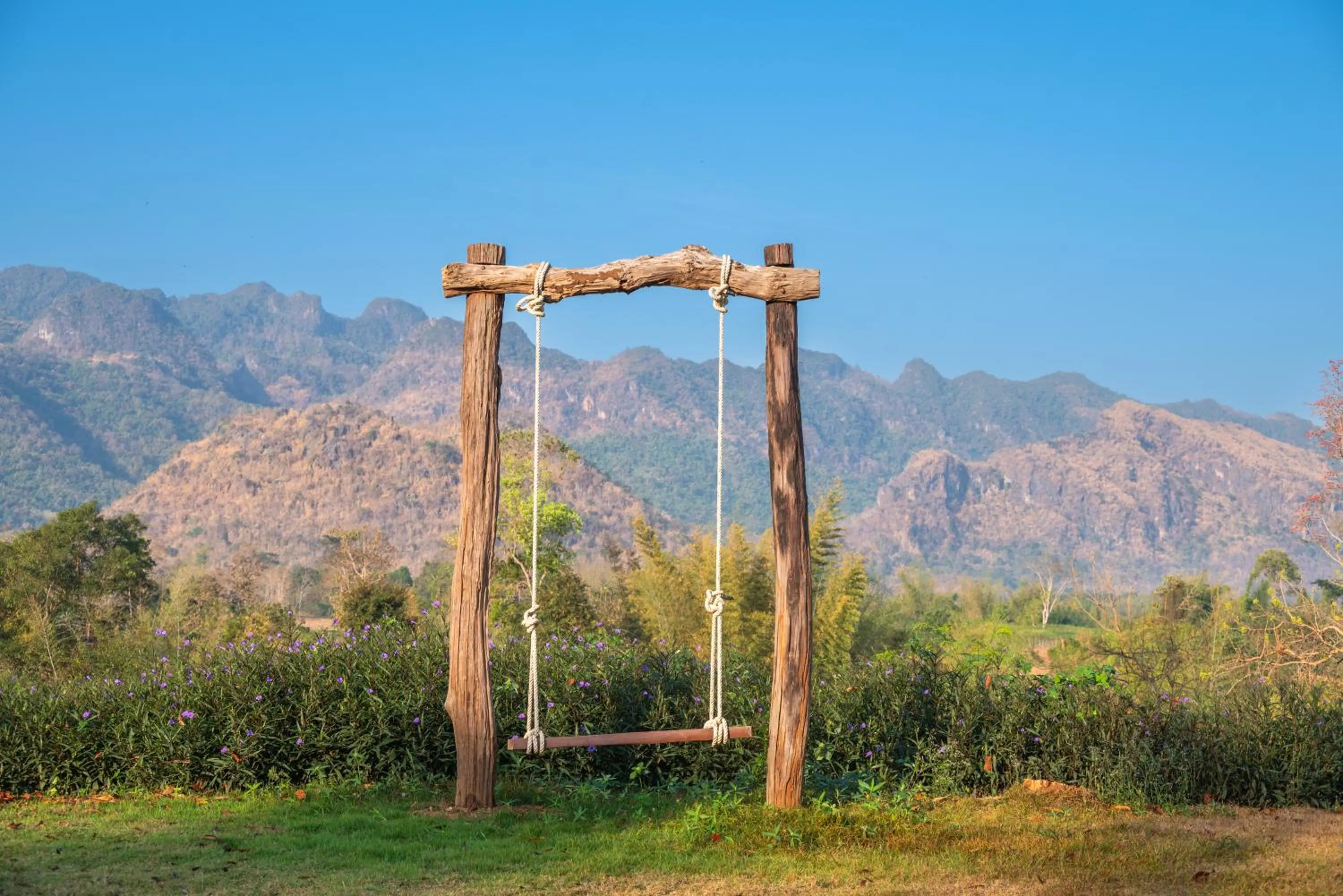 Natural landscape in Star Hill River Kwai Resort