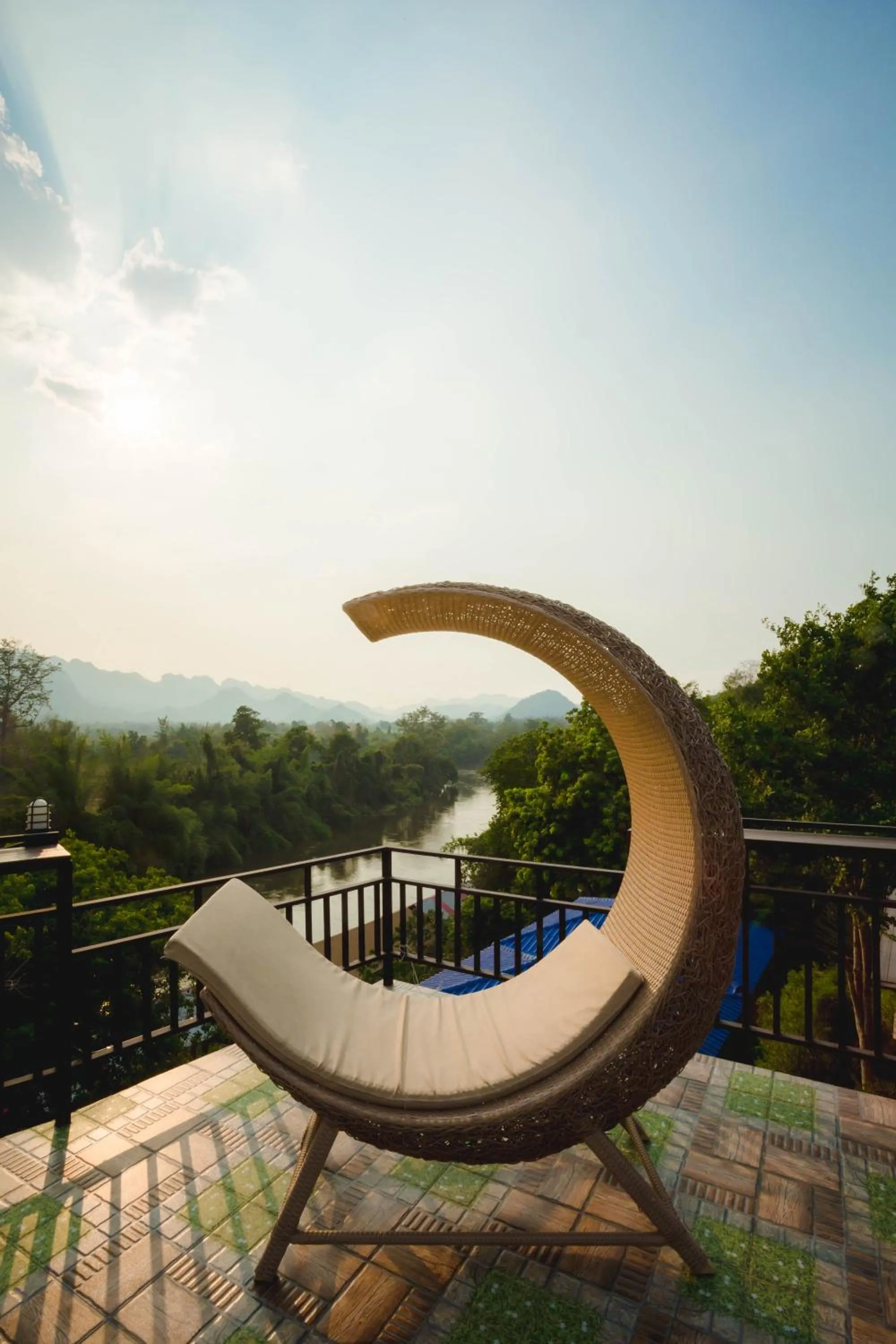 Inner courtyard view in Star Hill River Kwai Resort