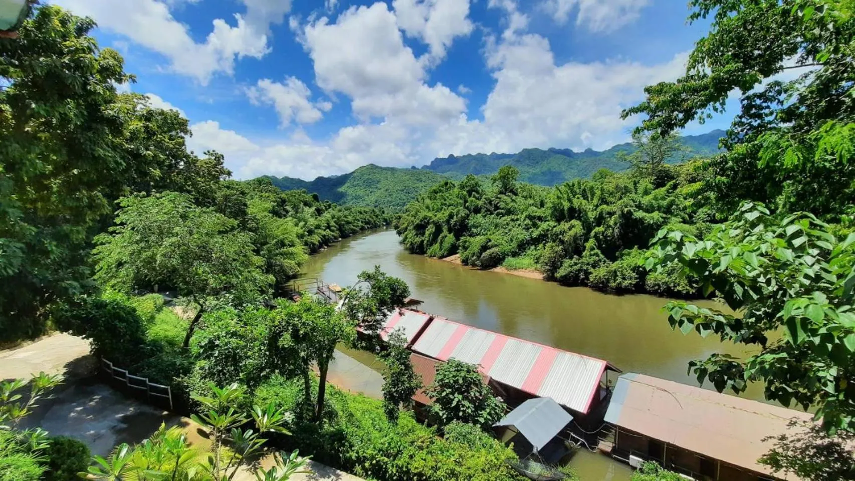 Natural landscape in Star Hill River Kwai Resort