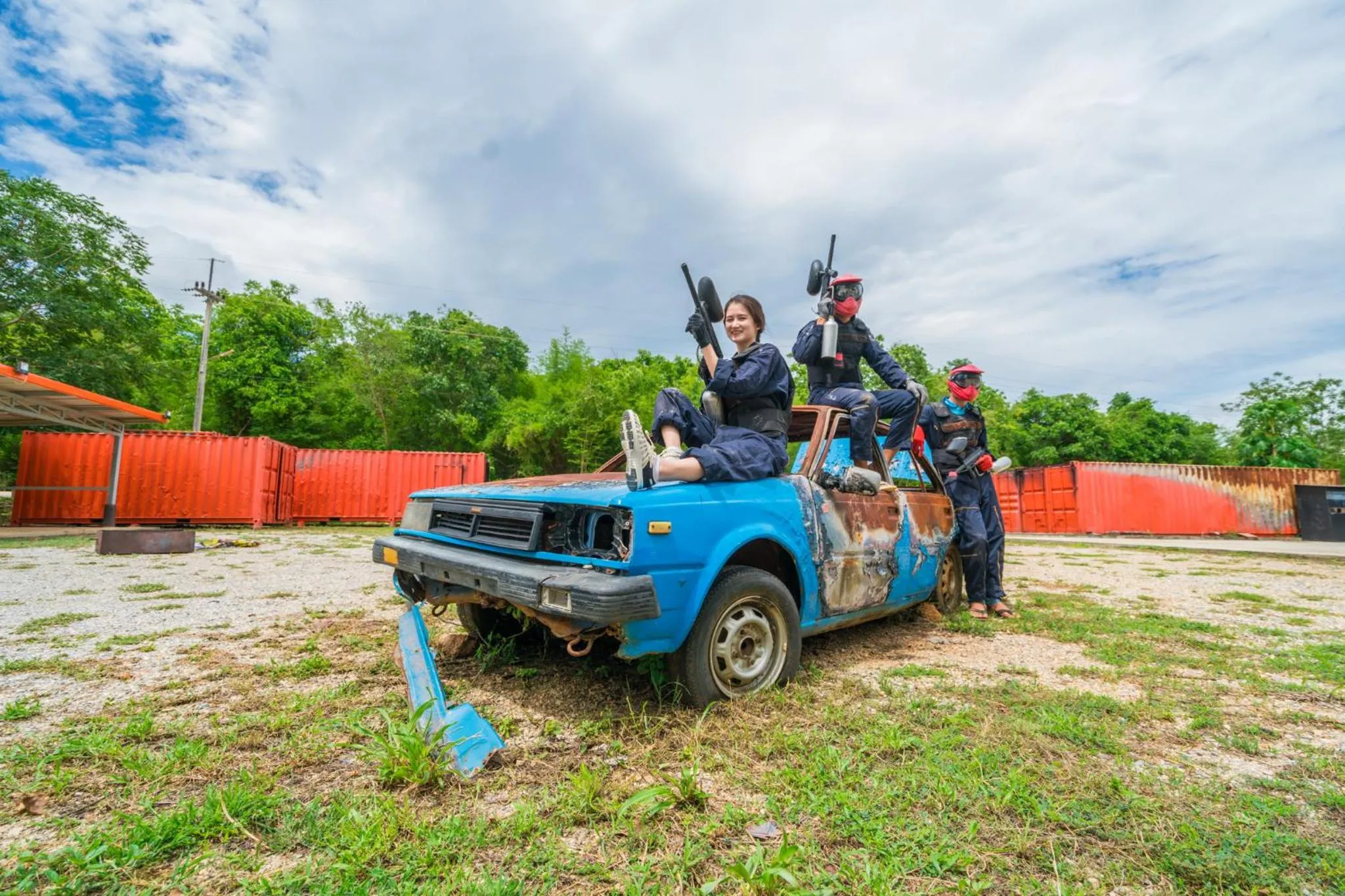 People in Star Hill River Kwai Resort