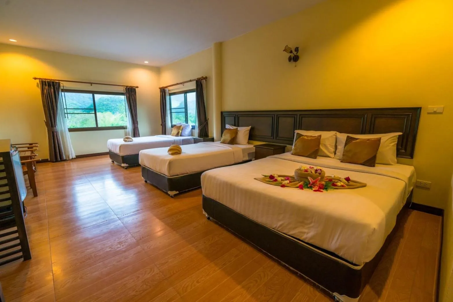 Staff, Bed in Star Hill River Kwai Resort